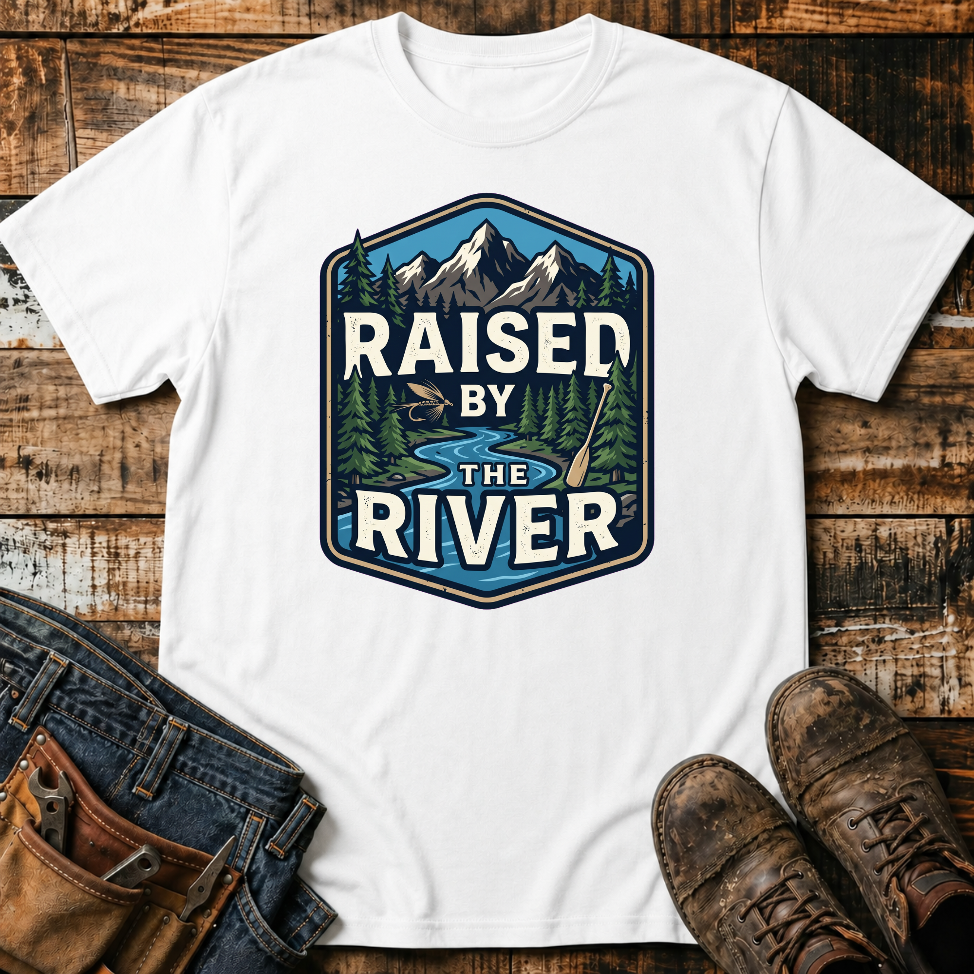 Raised by the River T-Shirt