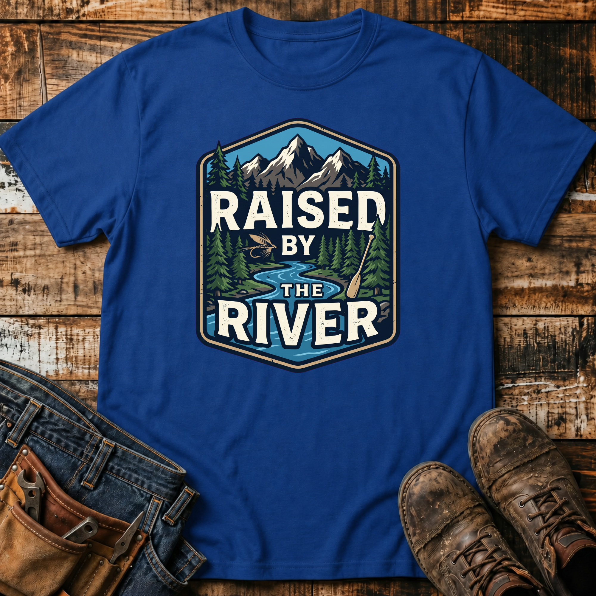 Raised by the River T-Shirt