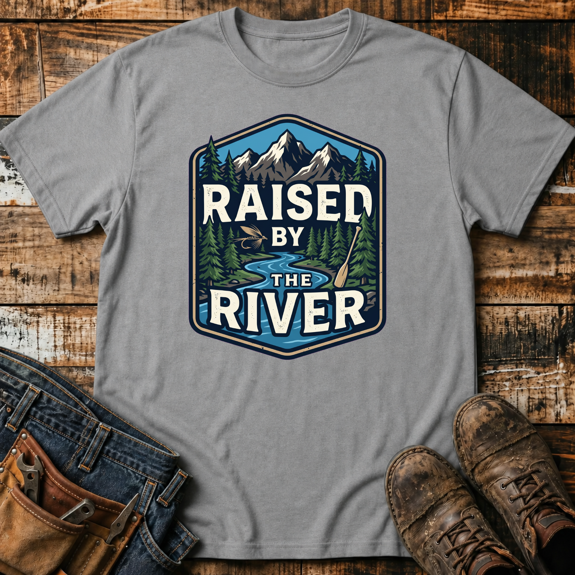 Raised by the River T-Shirt