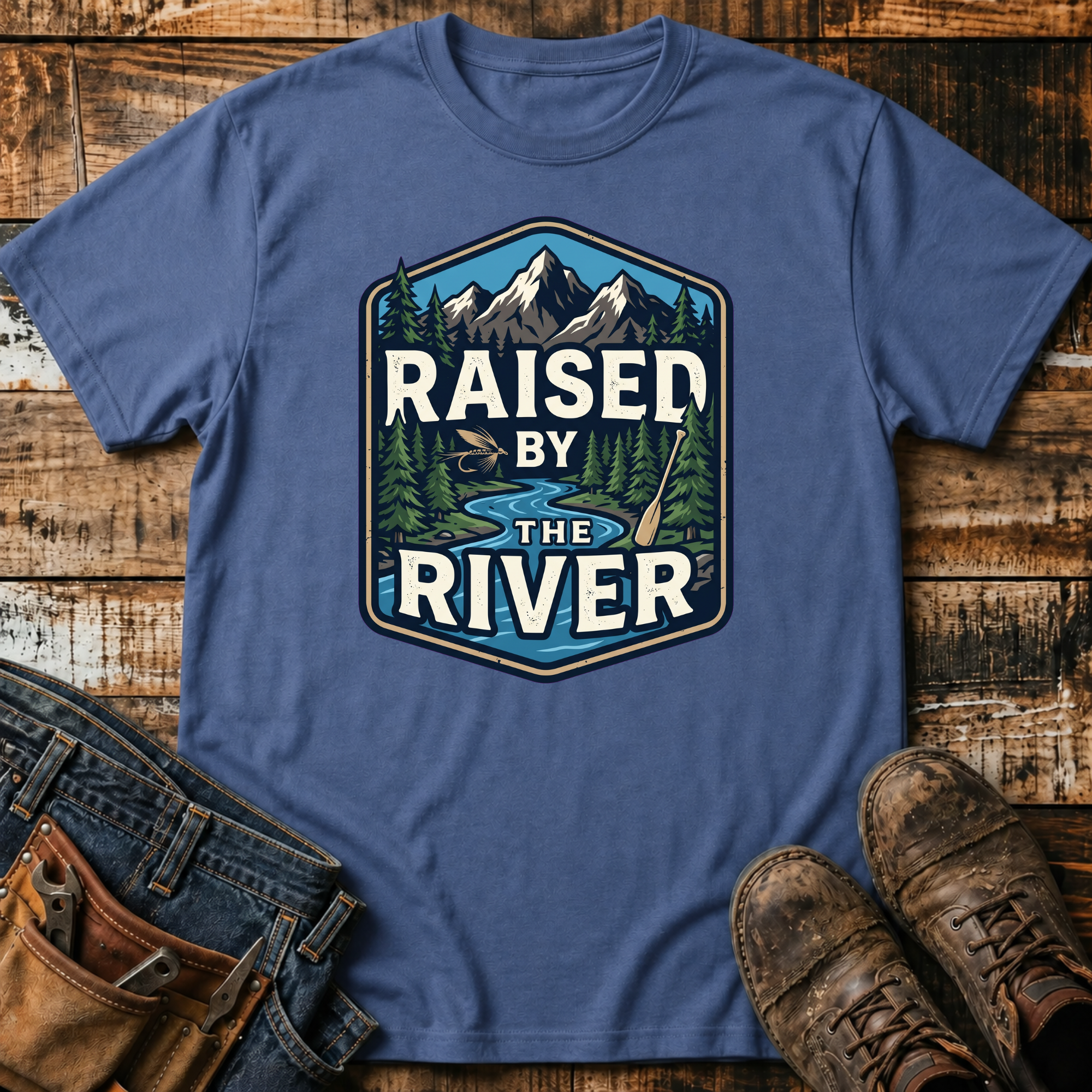 Raised by the River T-Shirt