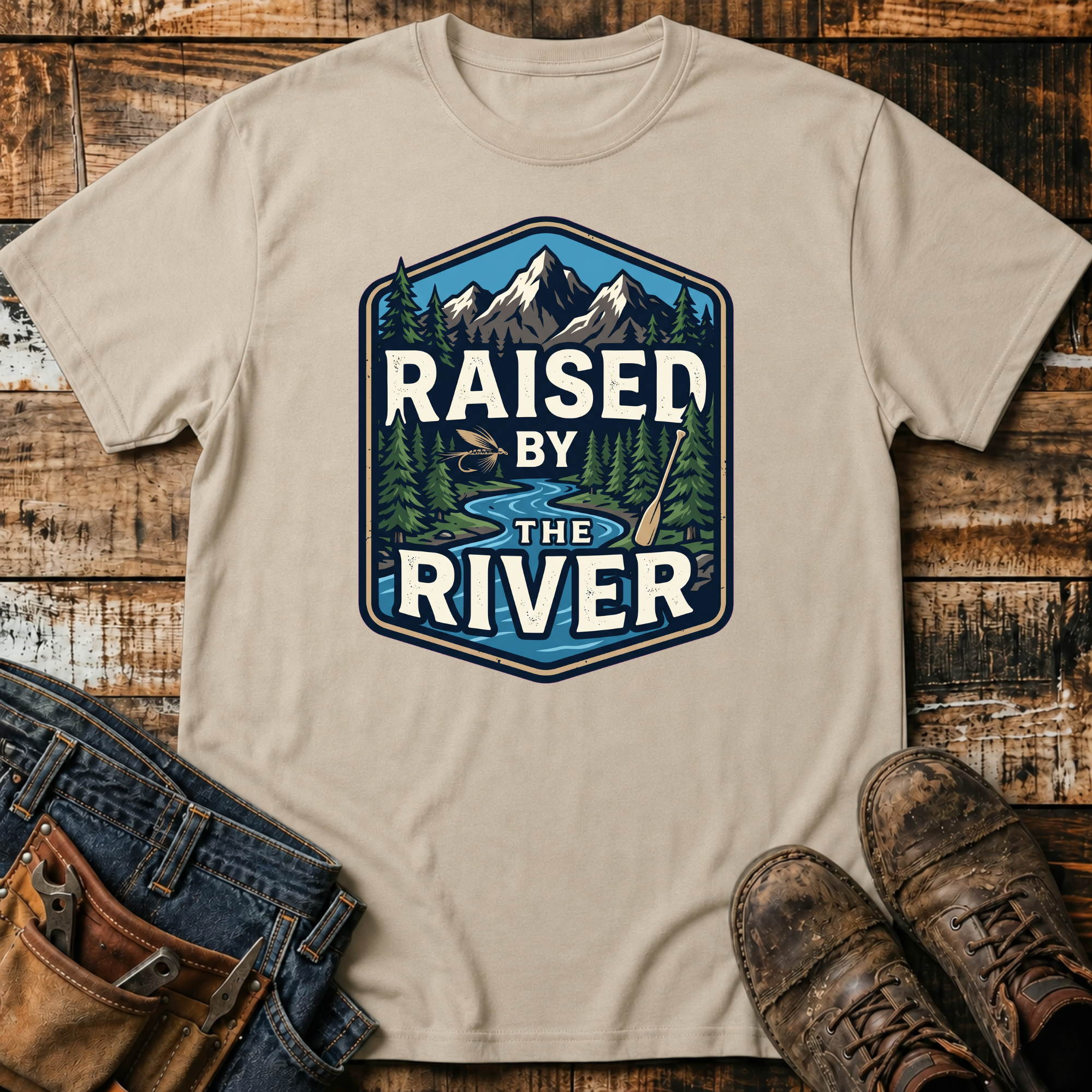 Raised by the River T-Shirt