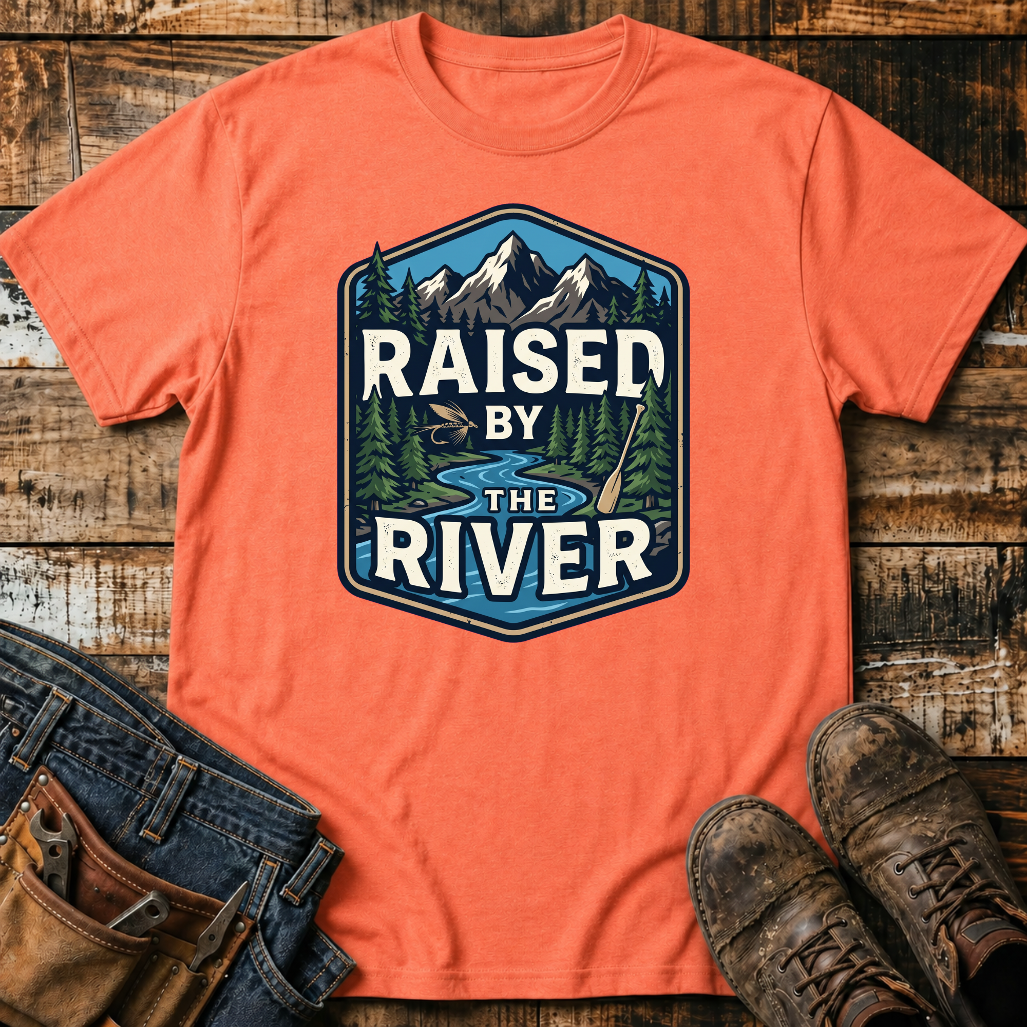 Raised by the River T-Shirt