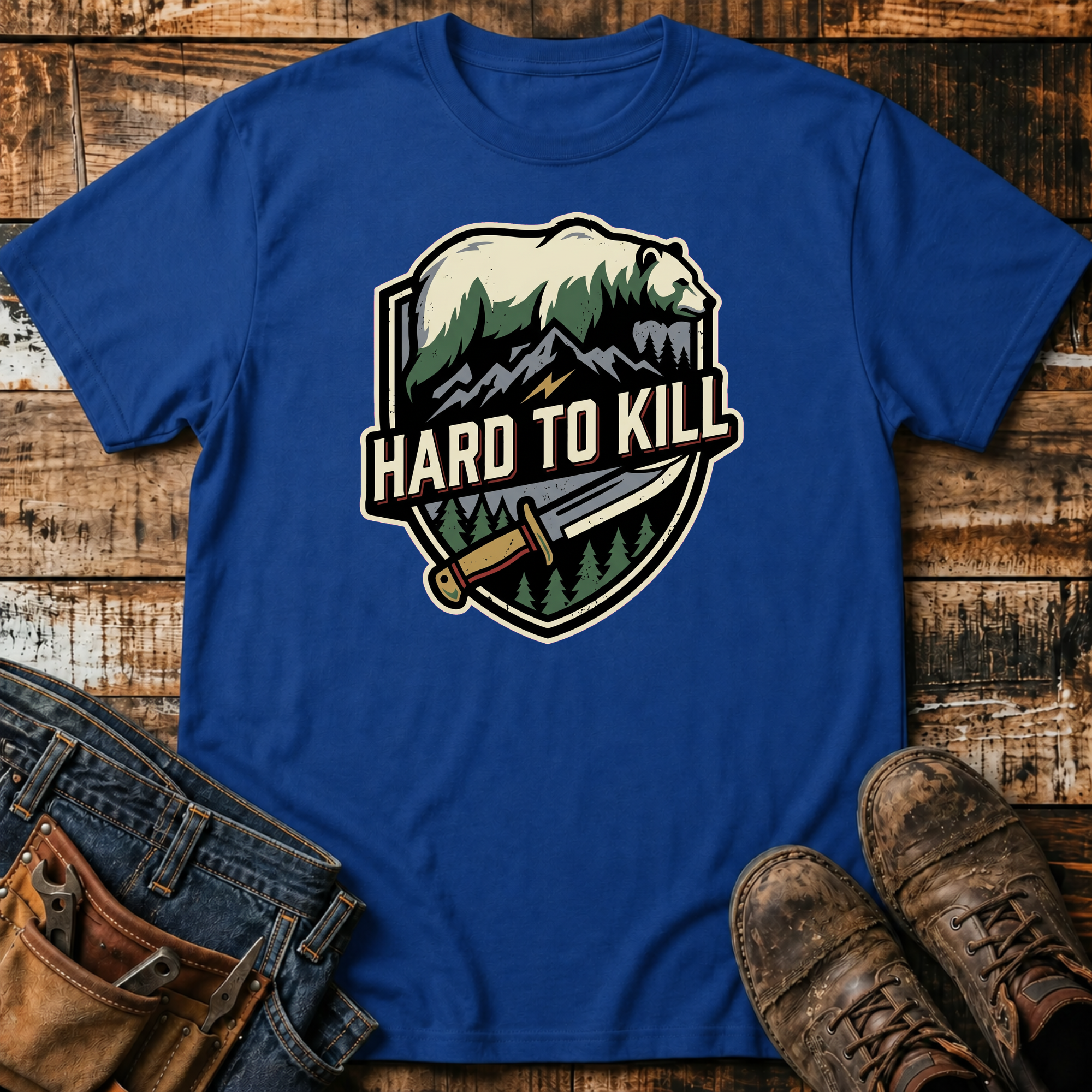 Hard To Kill Bear T-Shirt