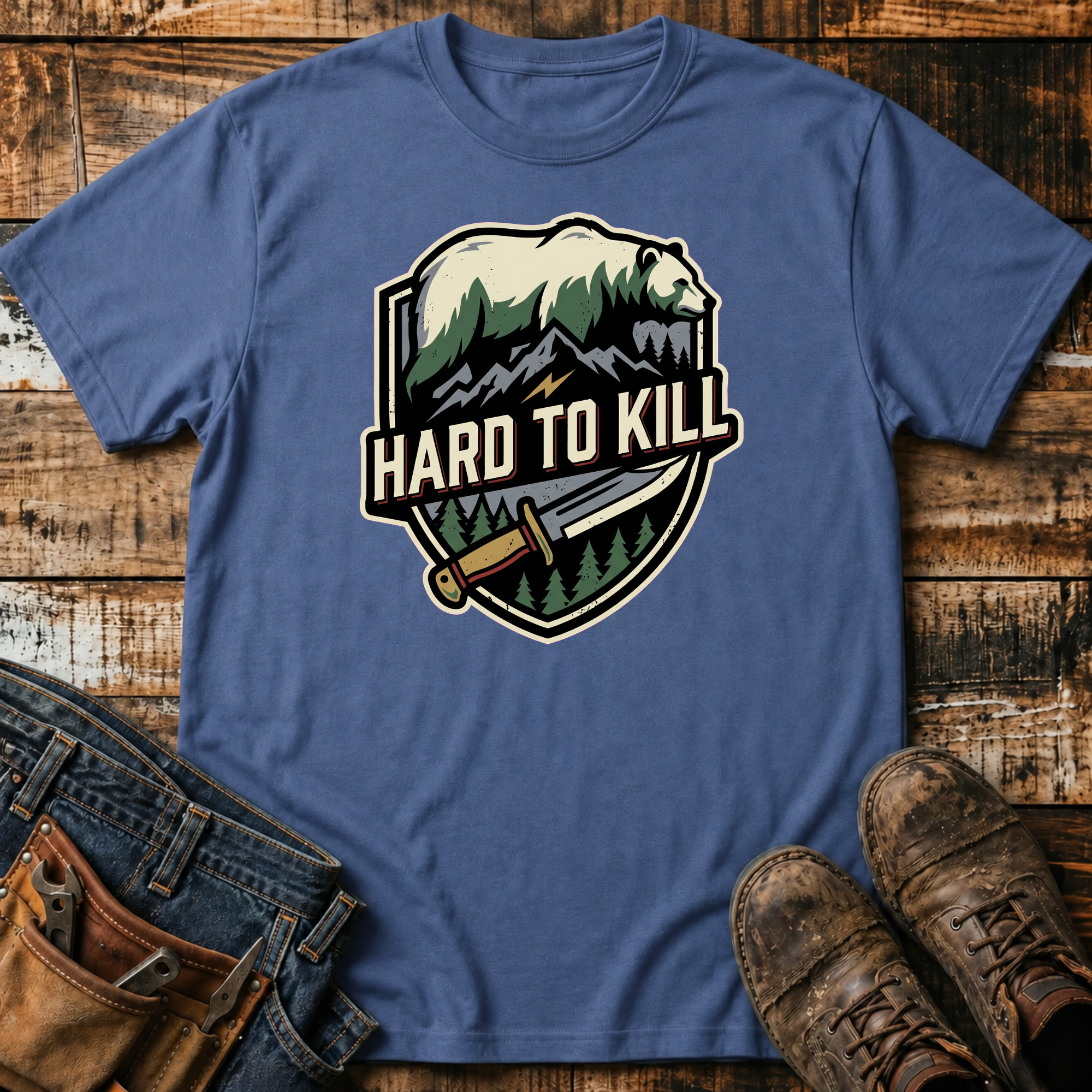 Hard To Kill Bear T-Shirt