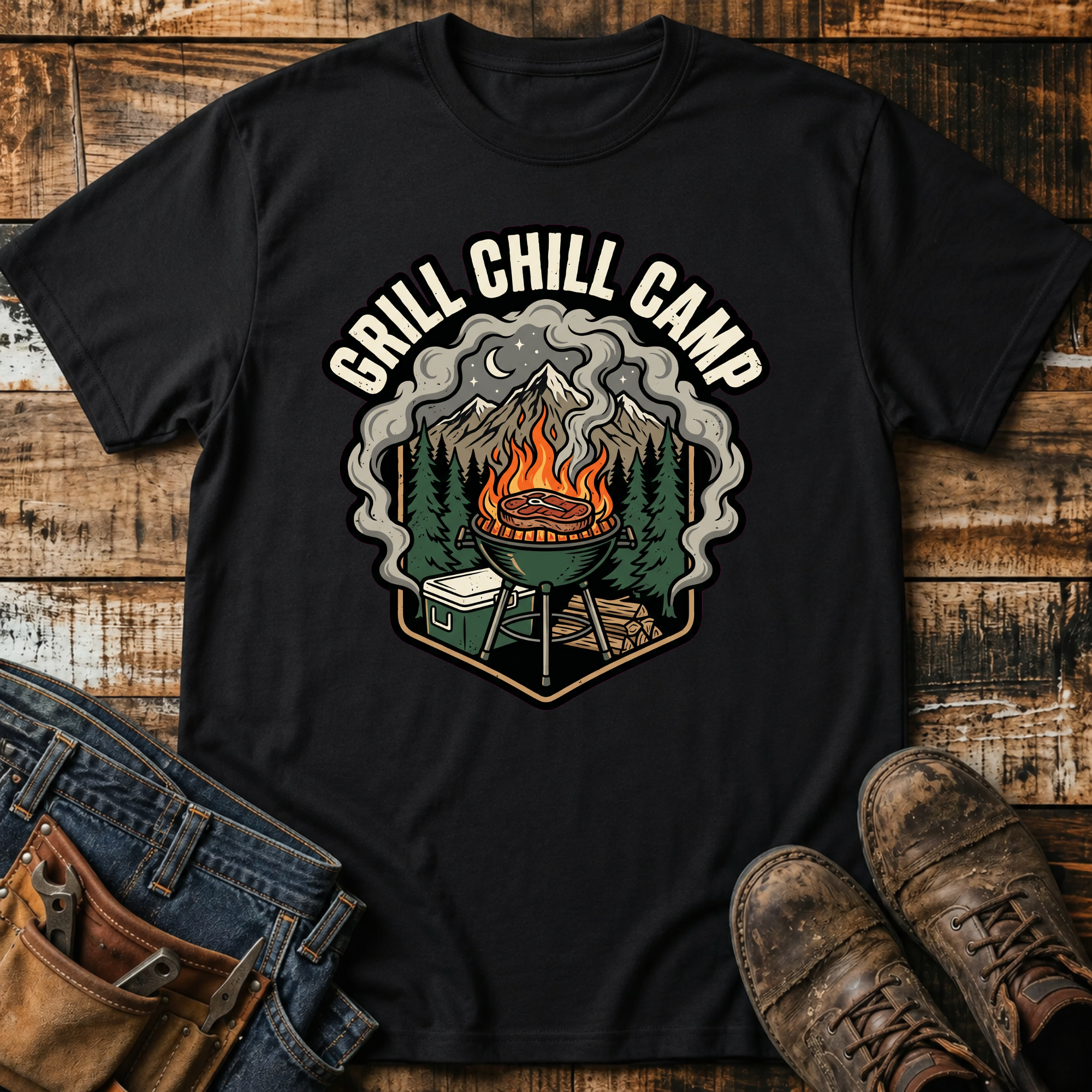 Grill Chill Camp T-Shirt