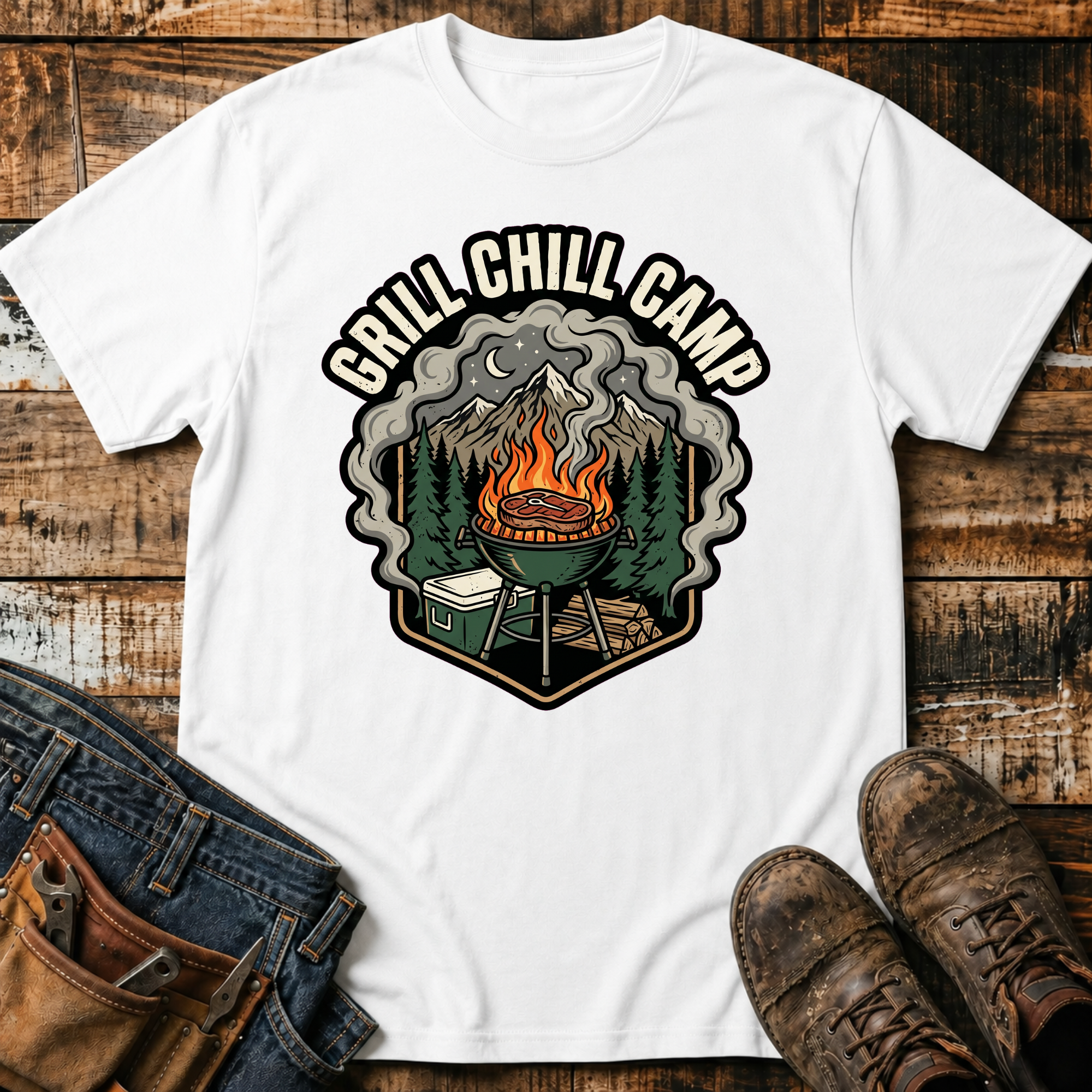 Grill Chill Camp T-Shirt