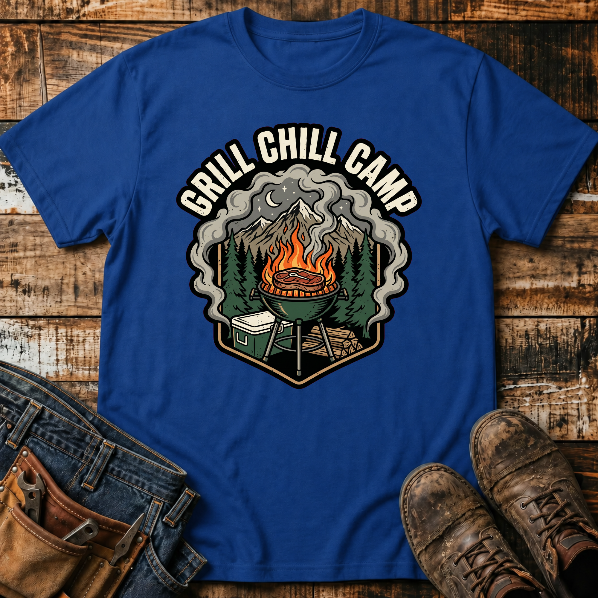 Grill Chill Camp T-Shirt
