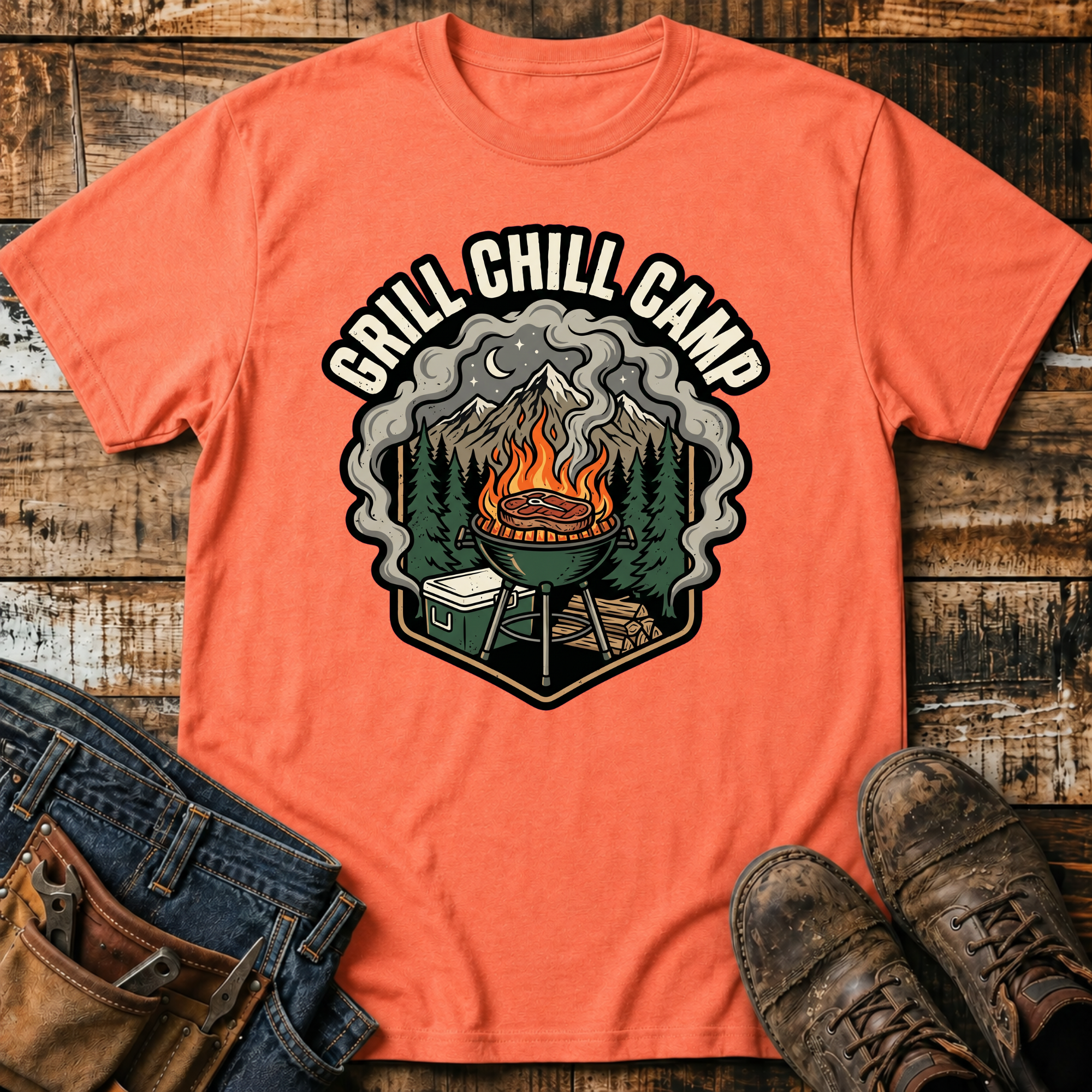 Grill Chill Camp T-Shirt
