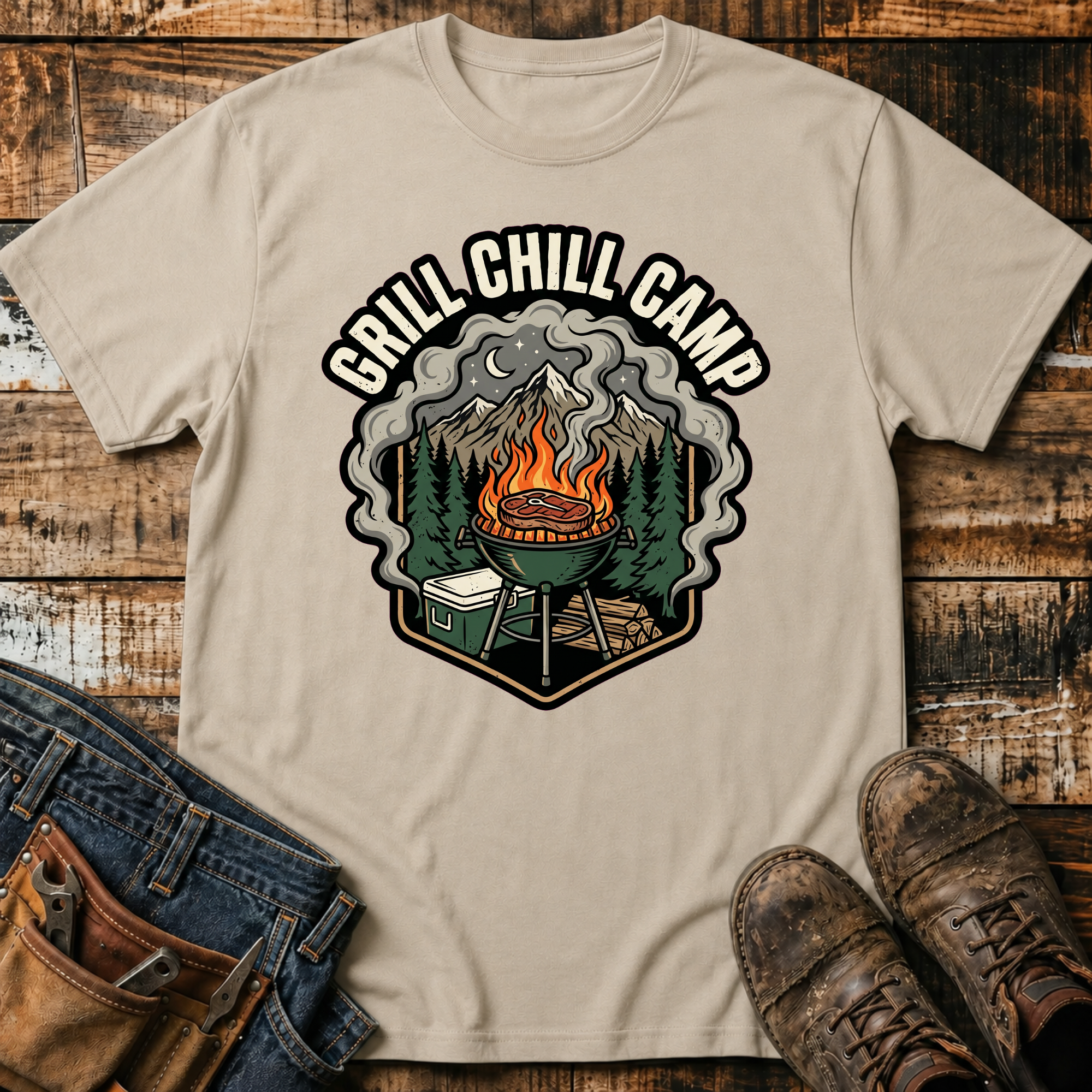 Grill Chill Camp T-Shirt