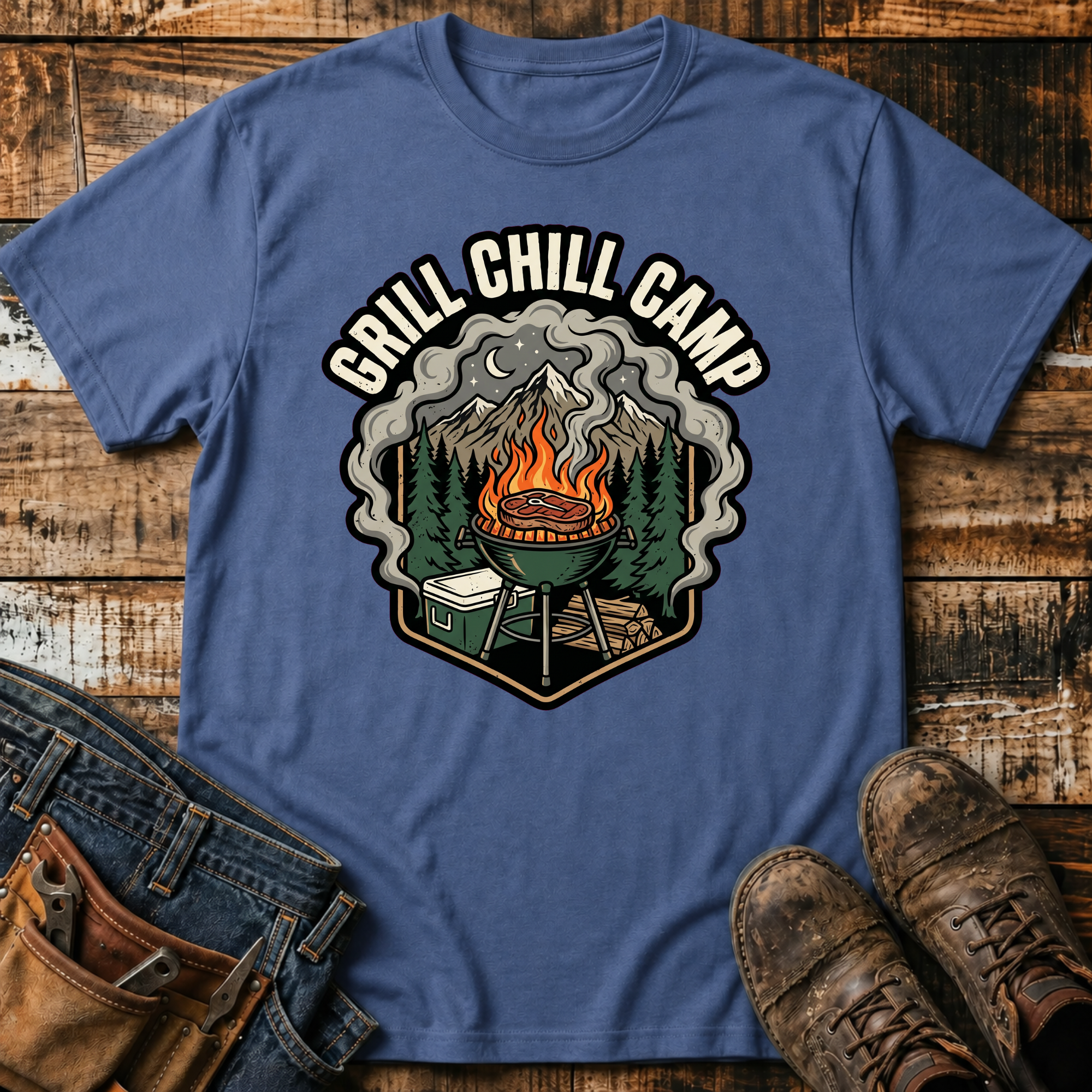 Grill Chill Camp T-Shirt