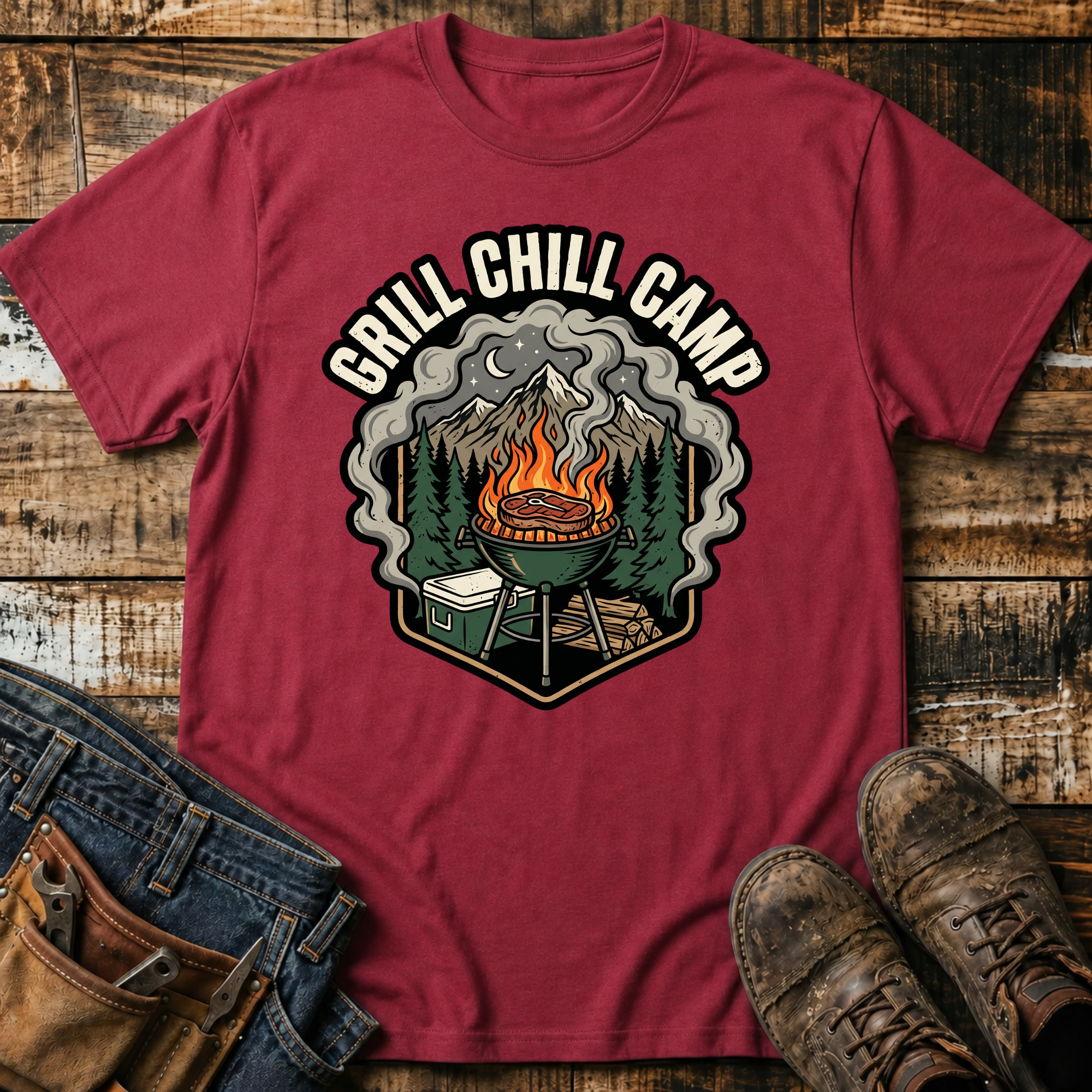 Grill Chill Camp T-Shirt
