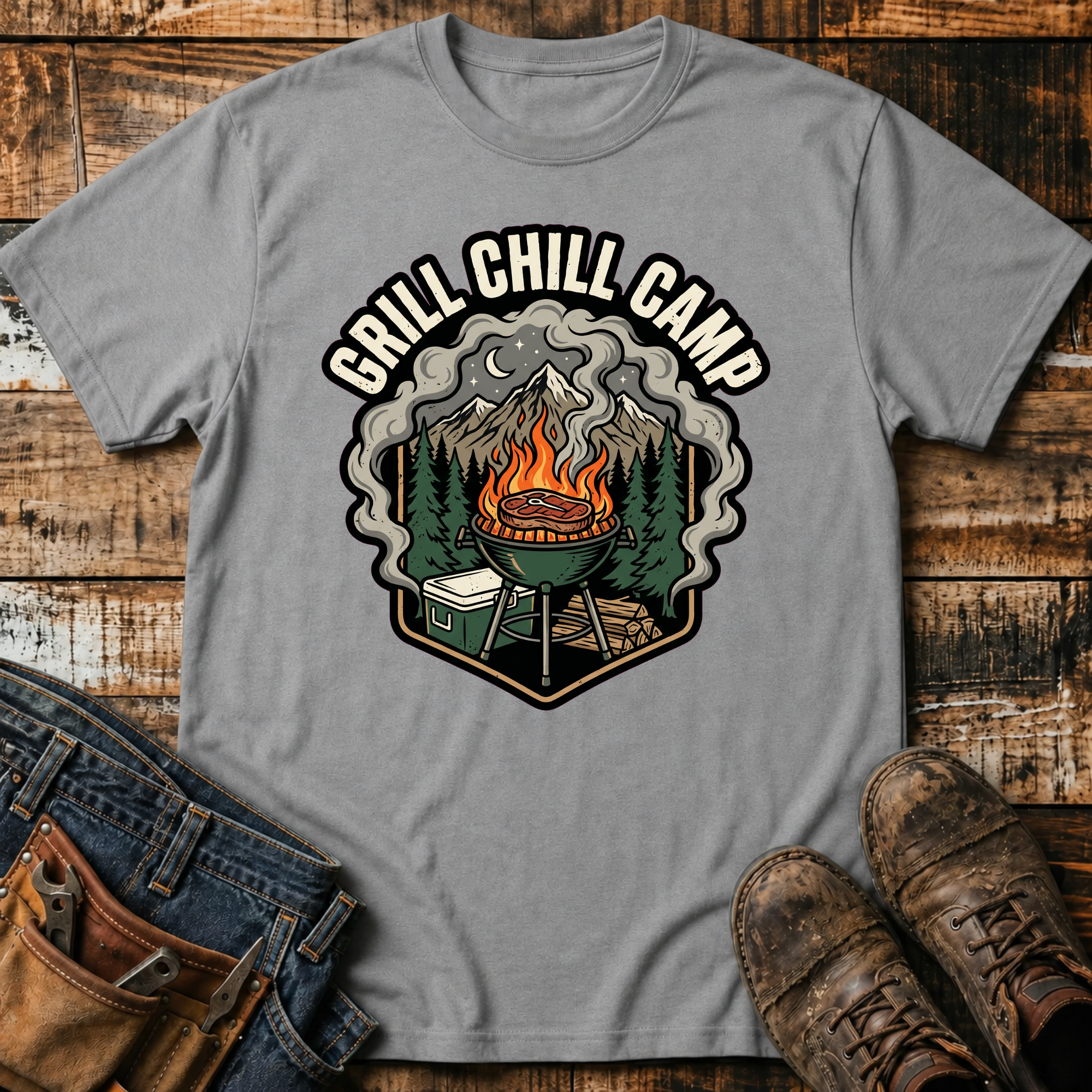 Grill Chill Camp T-Shirt
