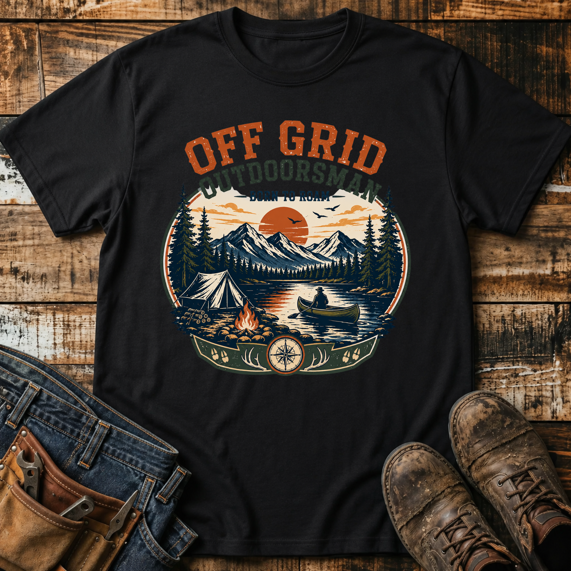 Off Grid Outdoorsman T-Shirt