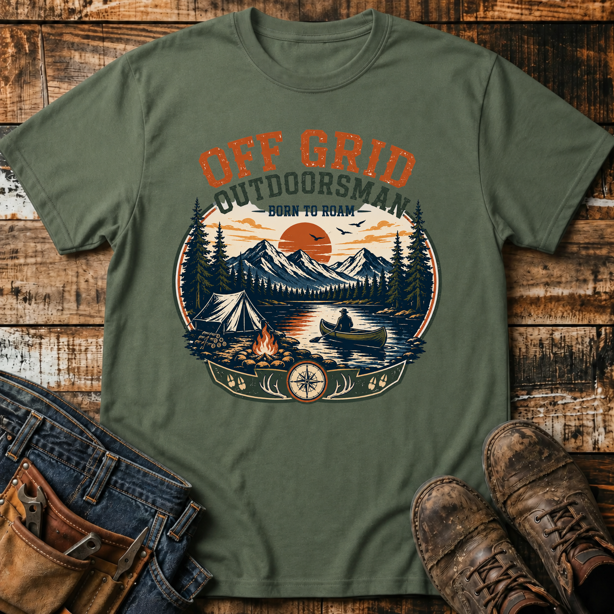Off Grid Outdoorsman T-Shirt