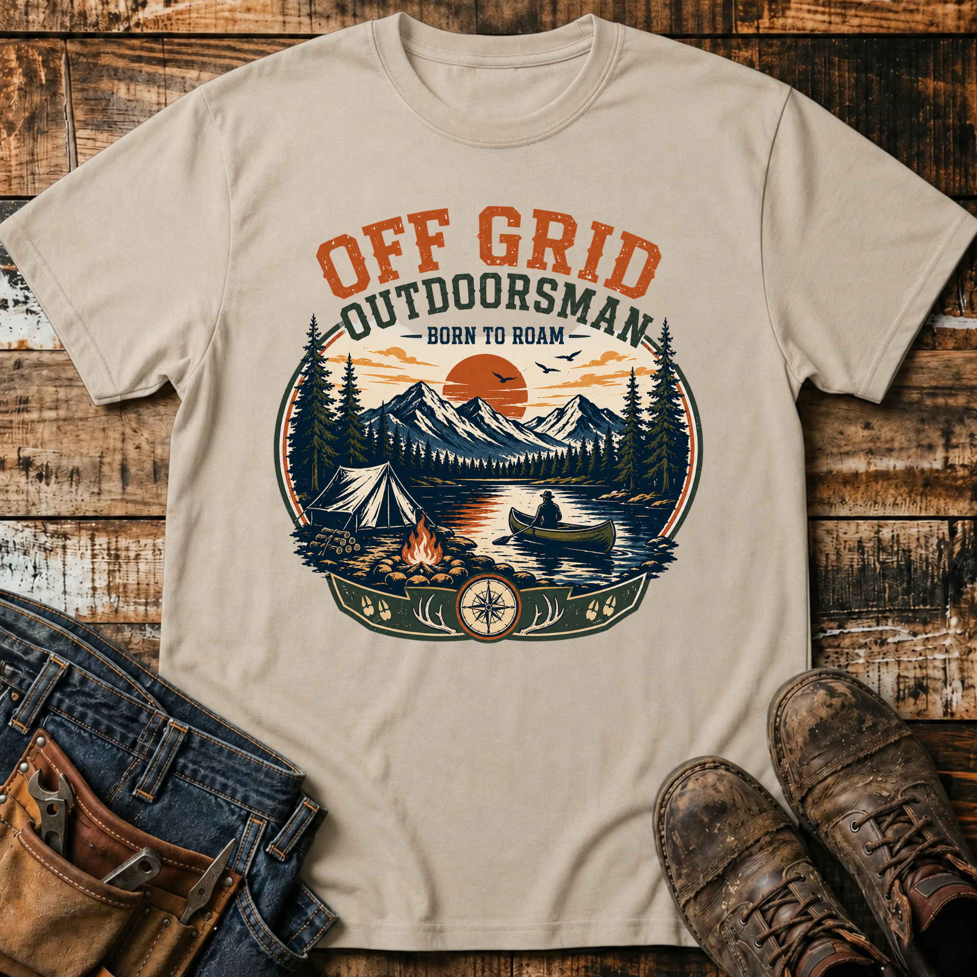 Off Grid Outdoorsman T-Shirt