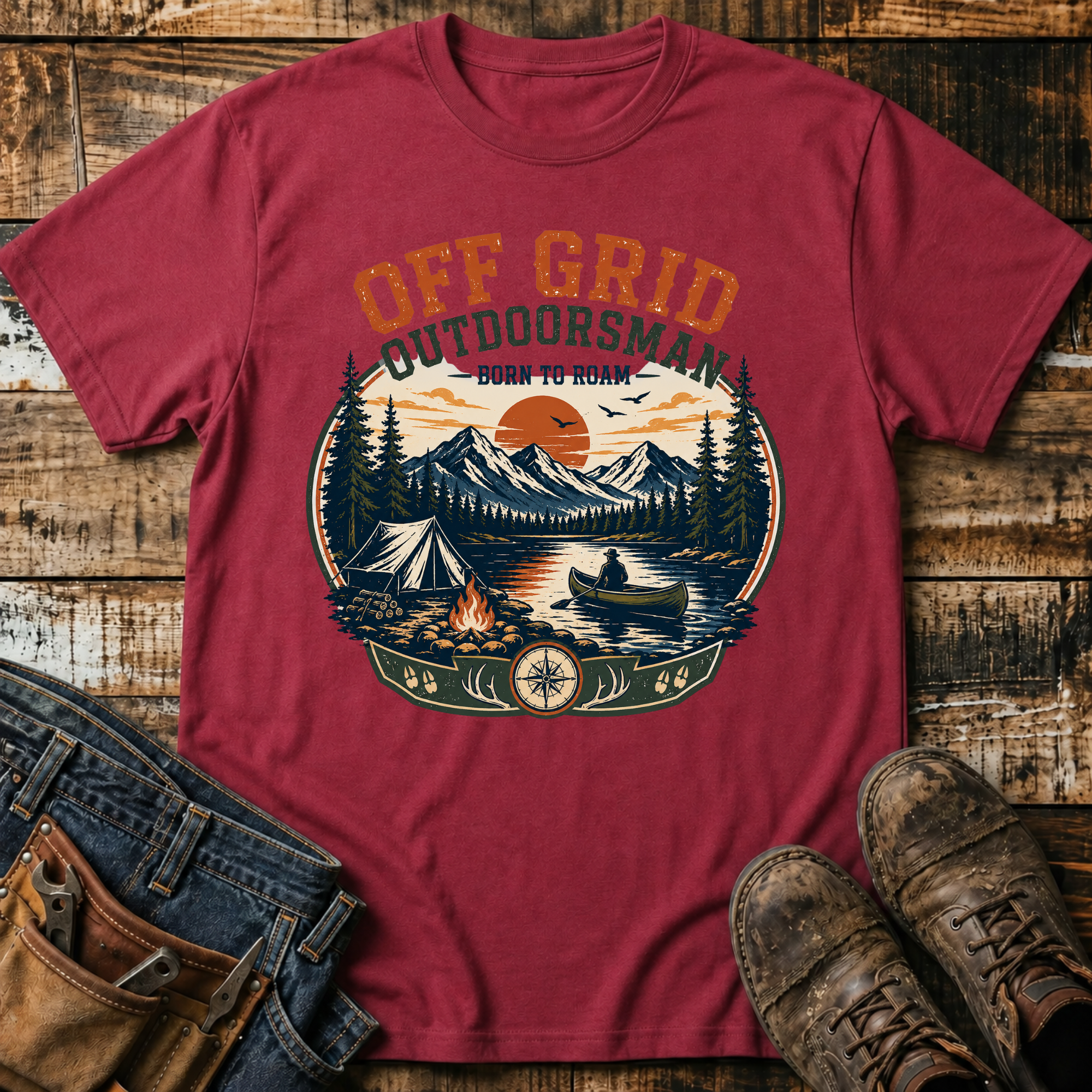 Off Grid Outdoorsman T-Shirt