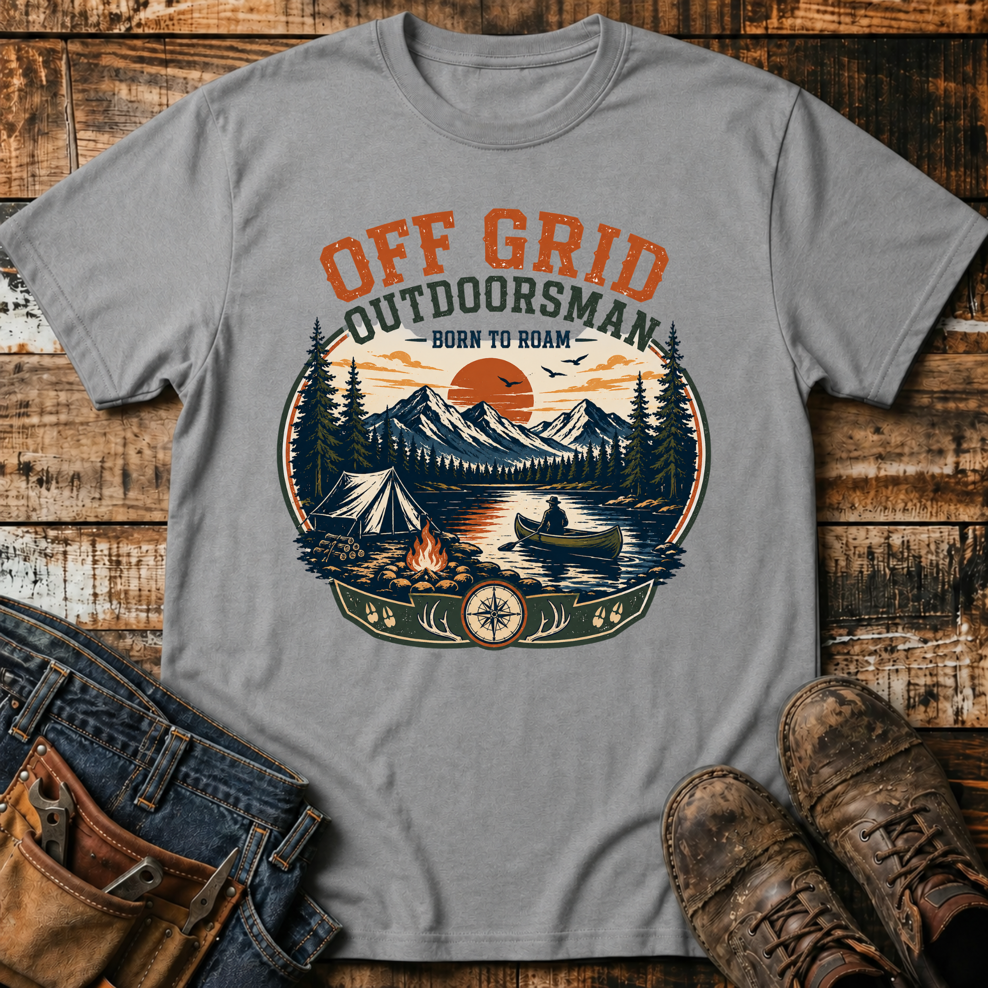 Off Grid Outdoorsman T-Shirt