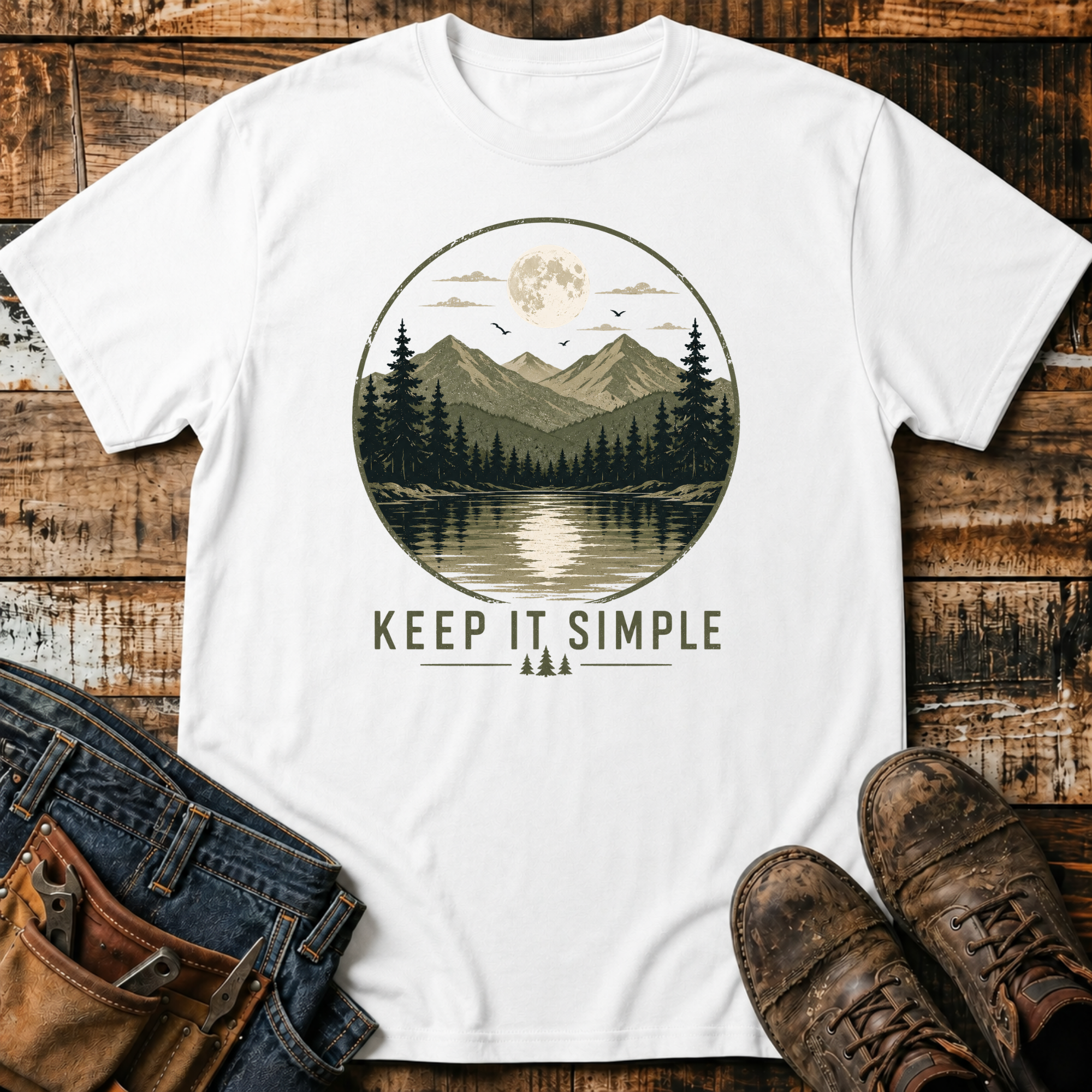 Keep It Simple Mountain T-Shirt