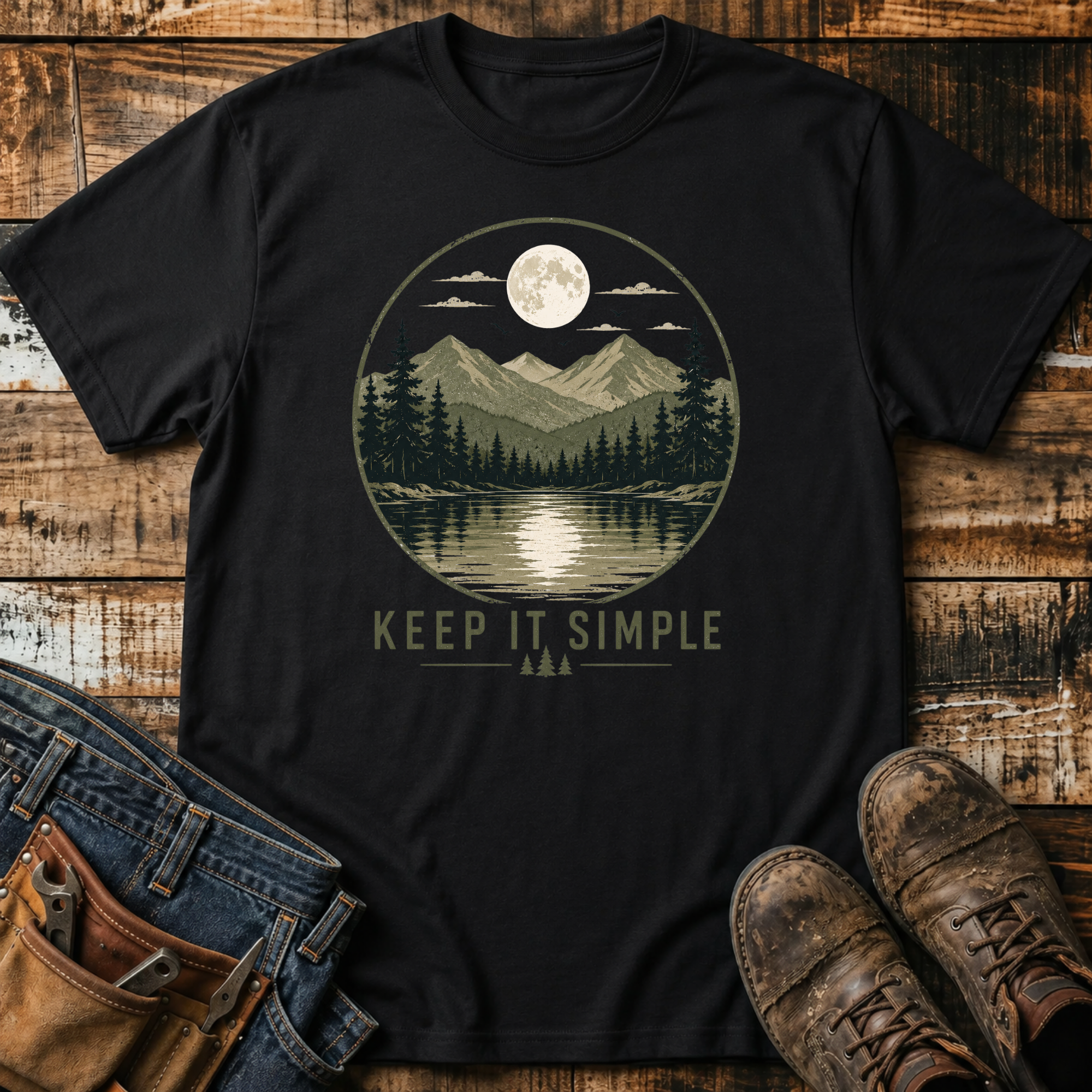 Keep It Simple Mountain T-Shirt