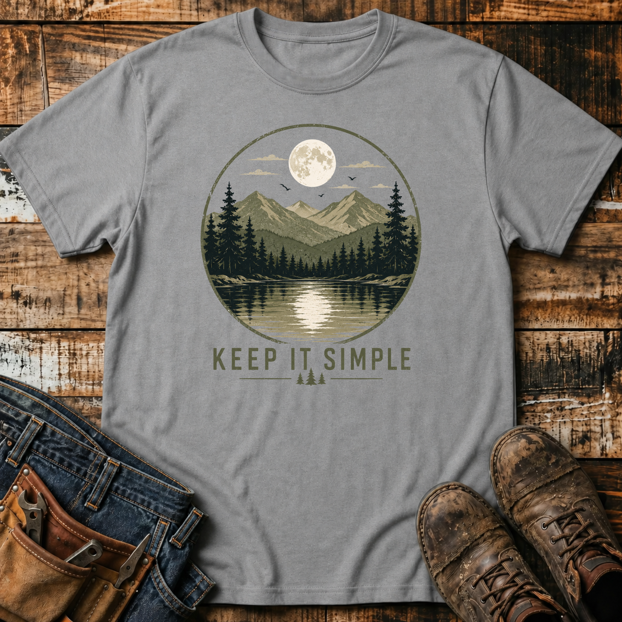 Keep It Simple Mountain T-Shirt