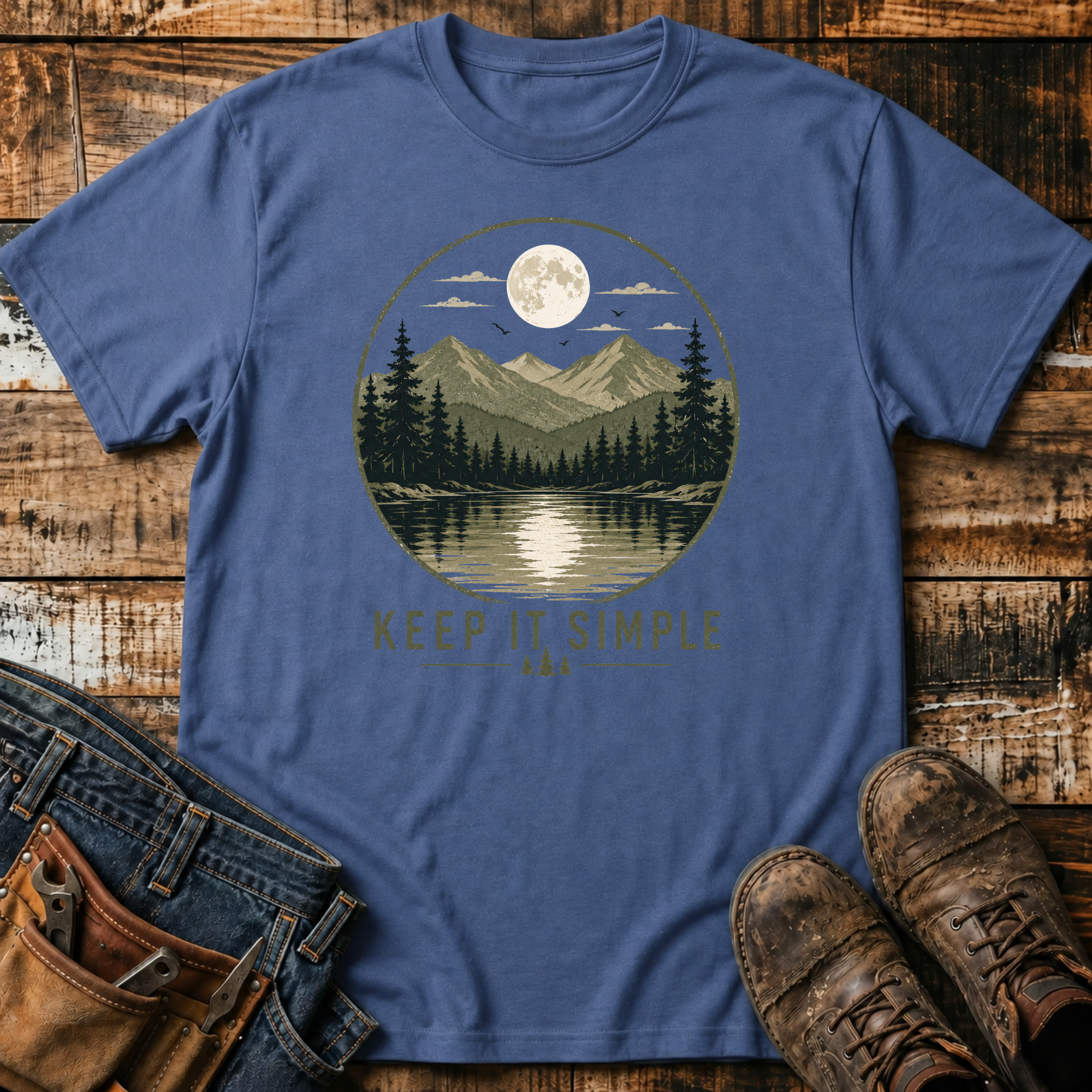 Keep It Simple Mountain T-Shirt