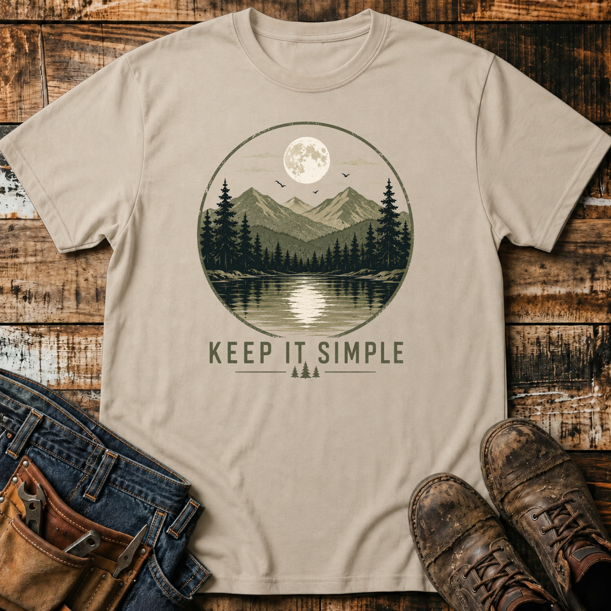 Keep It Simple Mountain T-Shirt