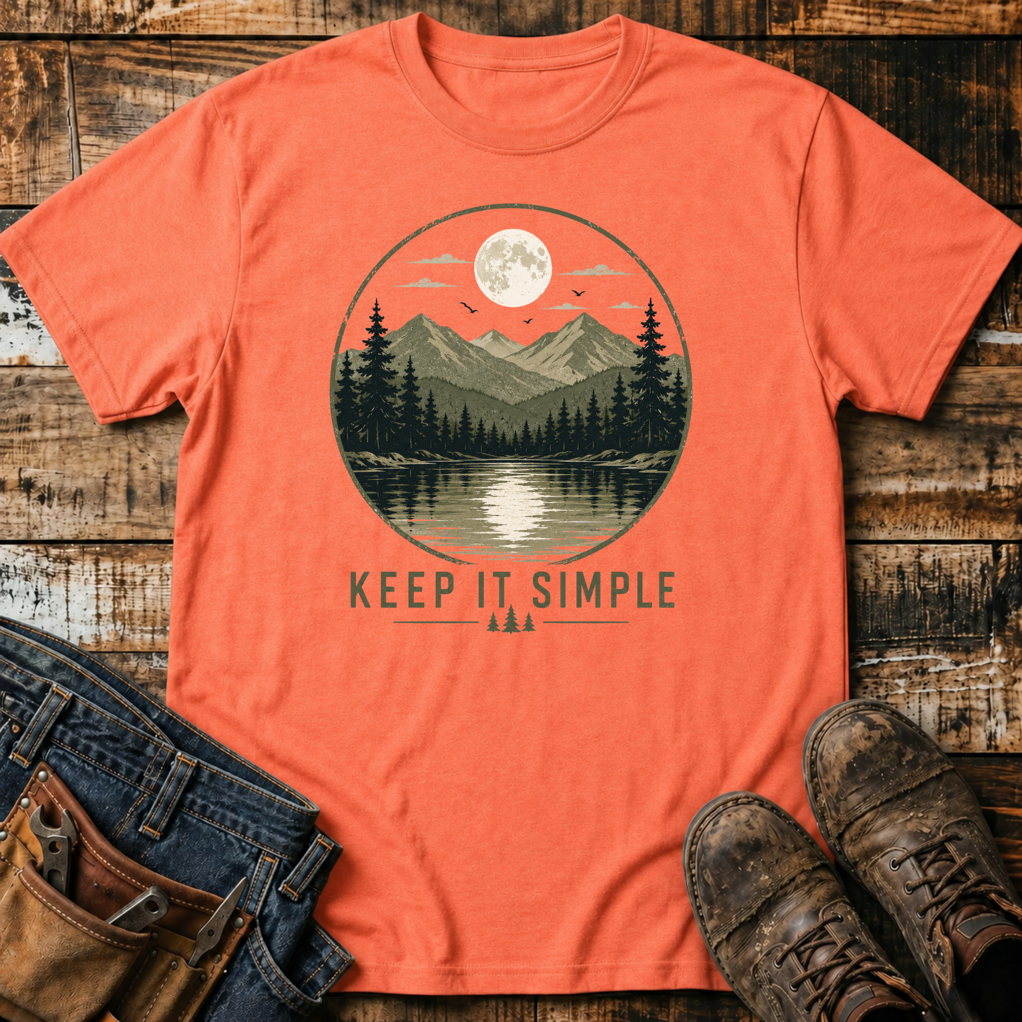 Keep It Simple Mountain T-Shirt