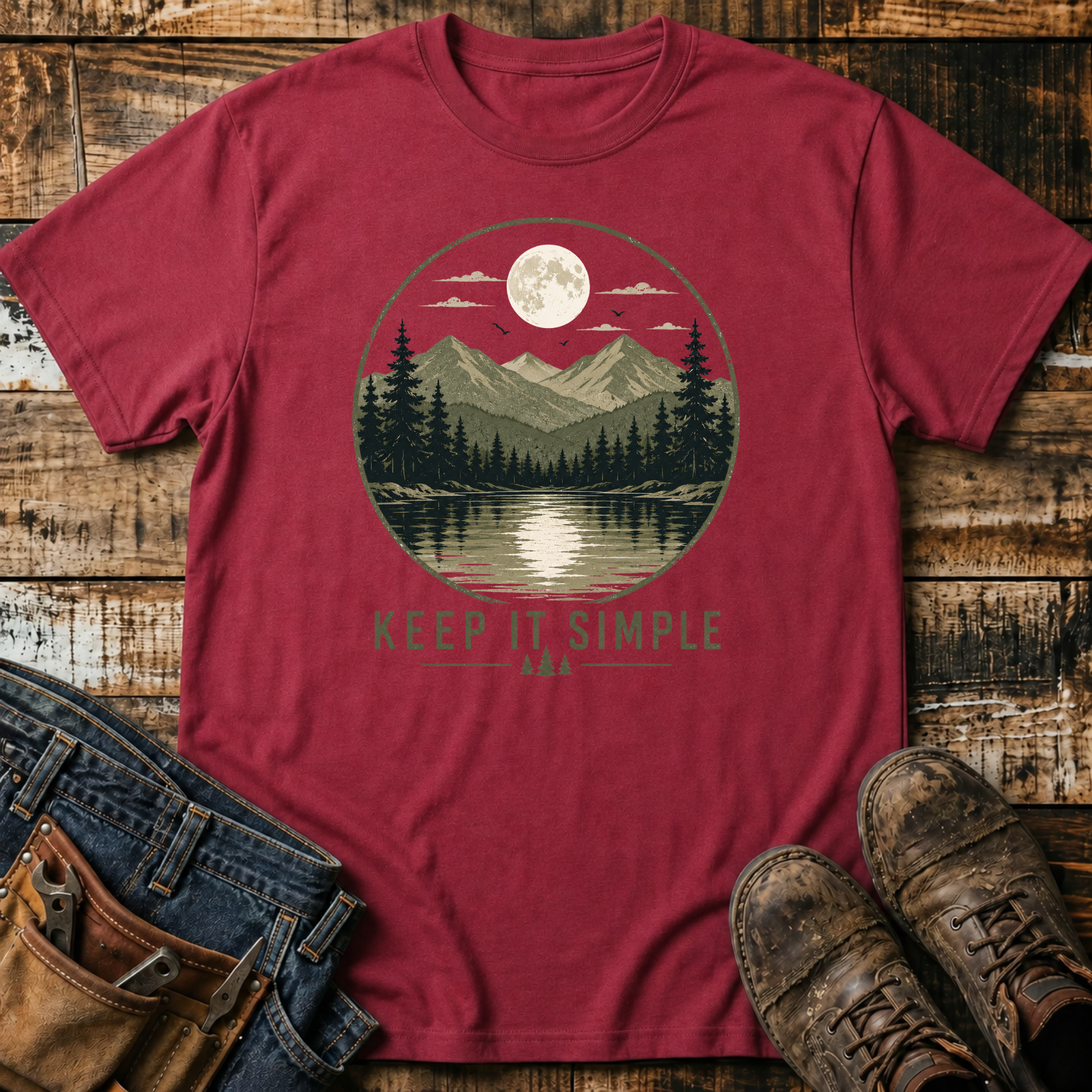 Keep It Simple Mountain T-Shirt