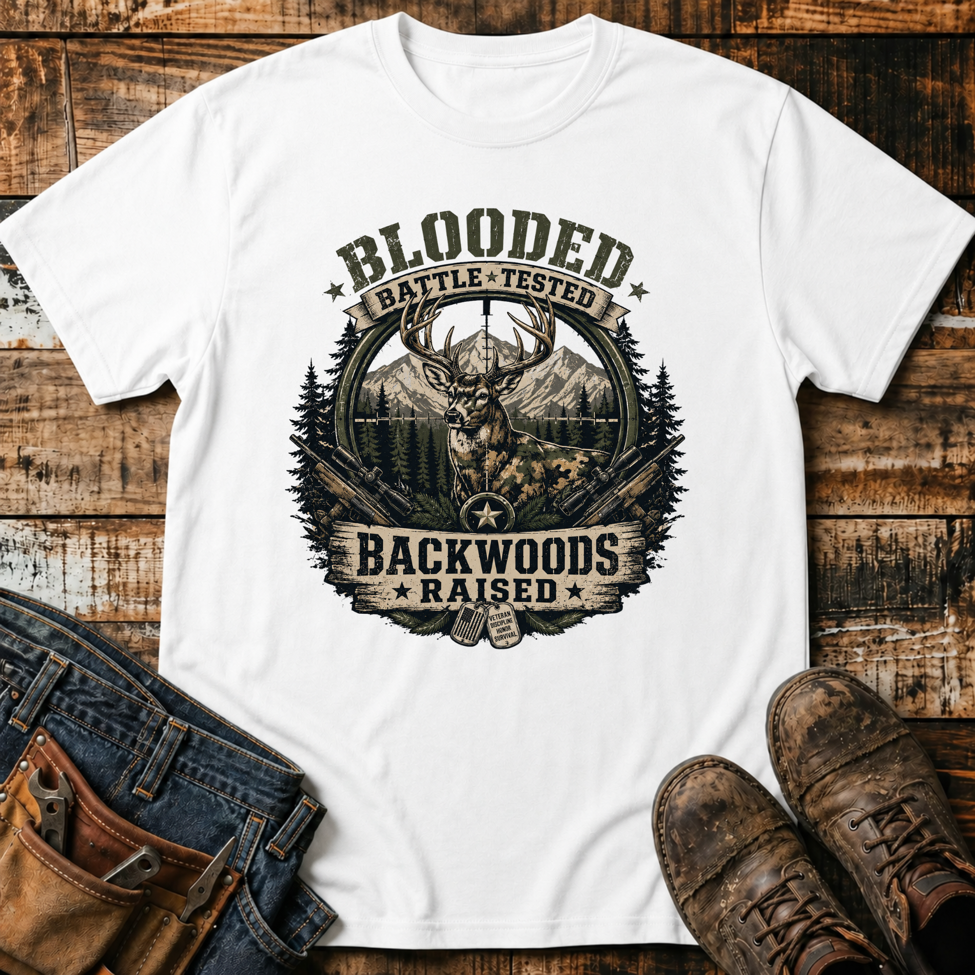 Backwoods Raised T-Shirt