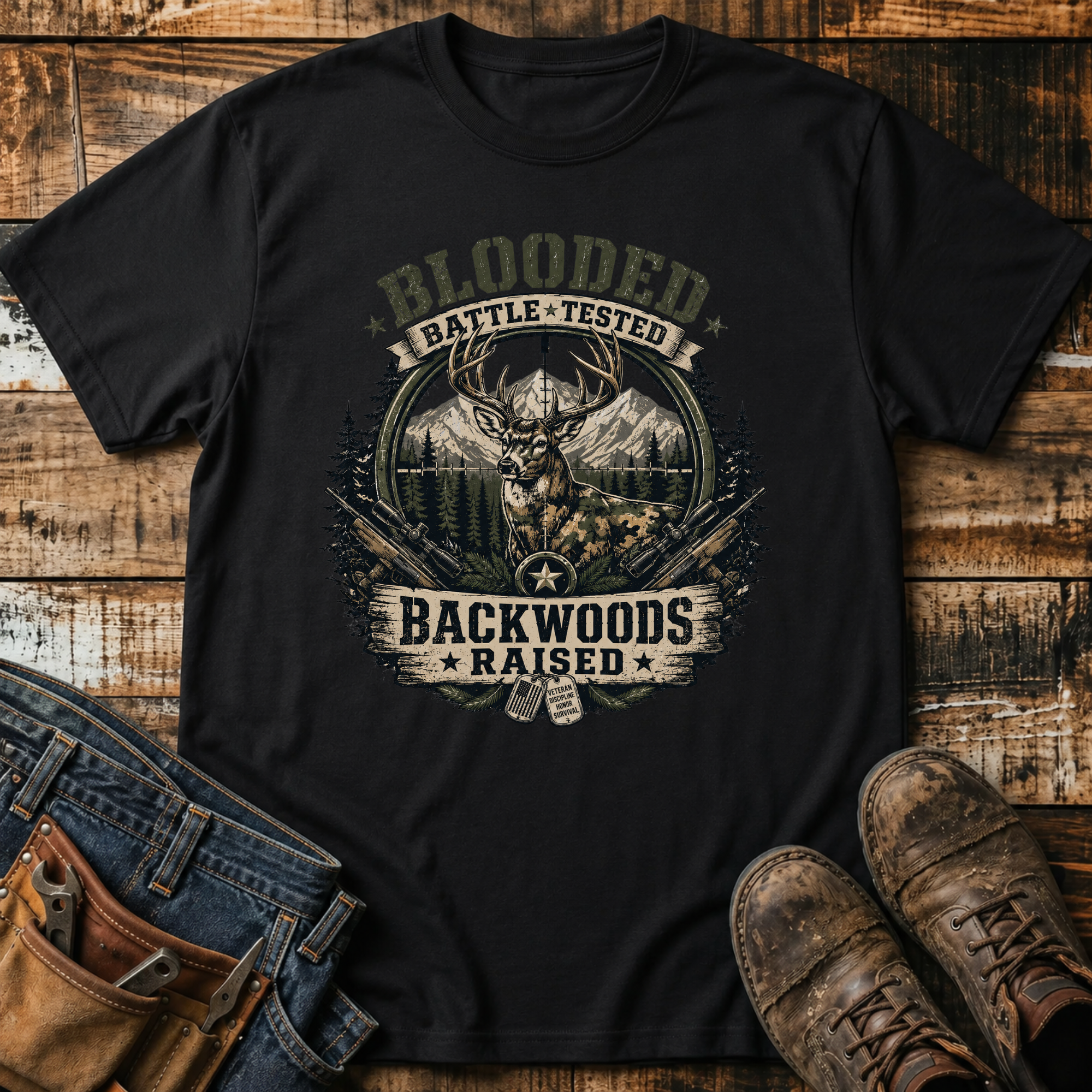 Backwoods Raised T-Shirt