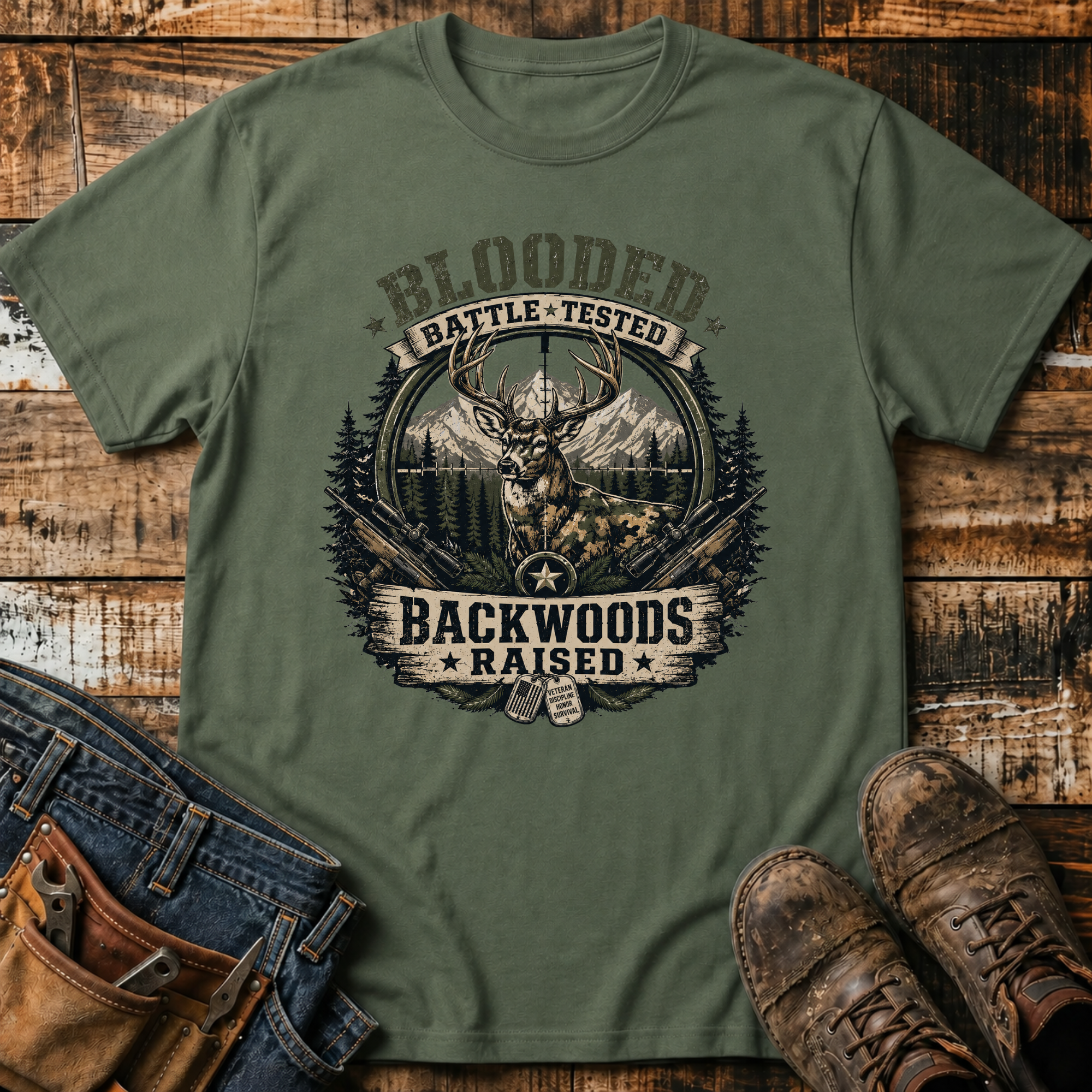 Backwoods Raised T-Shirt