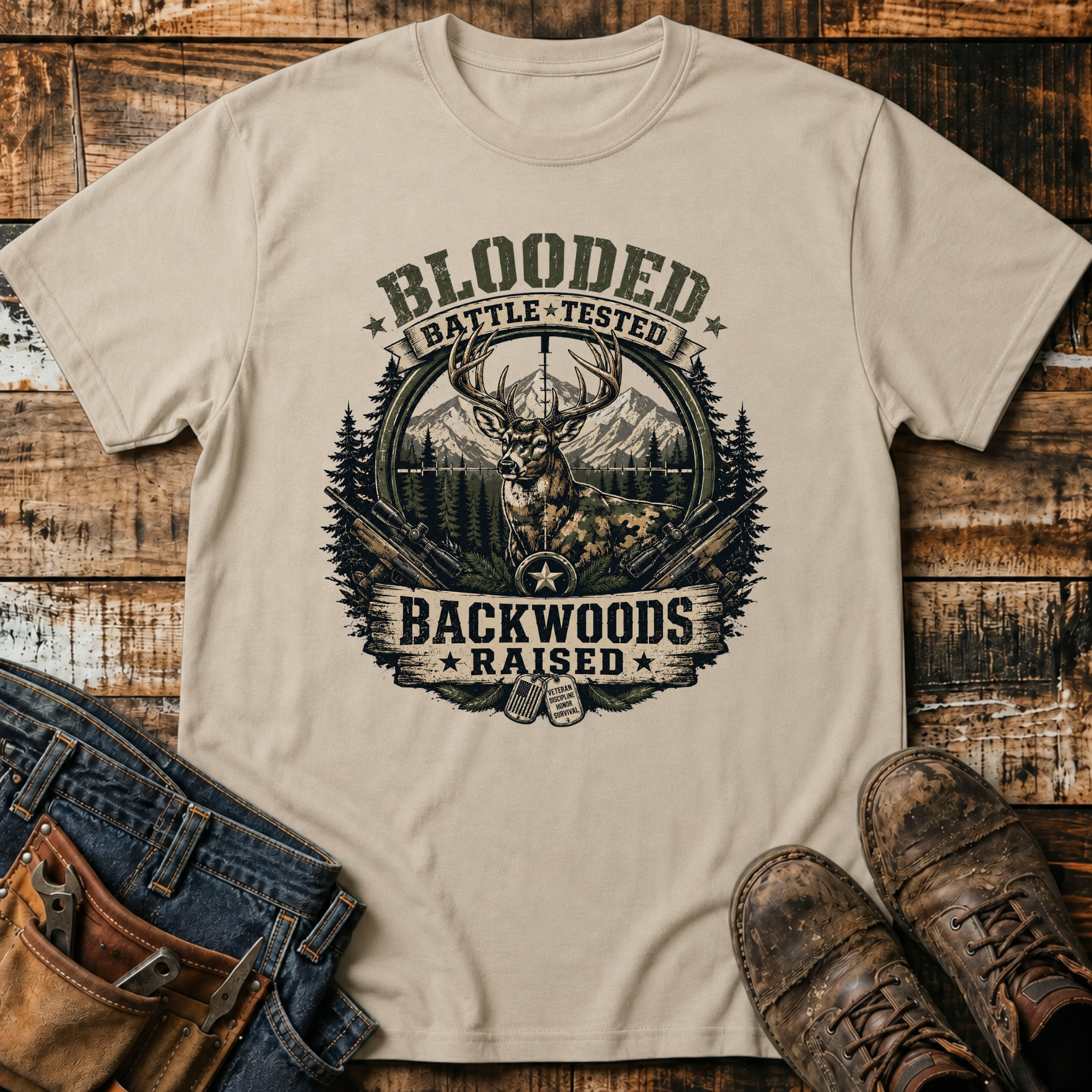 Backwoods Raised T-Shirt
