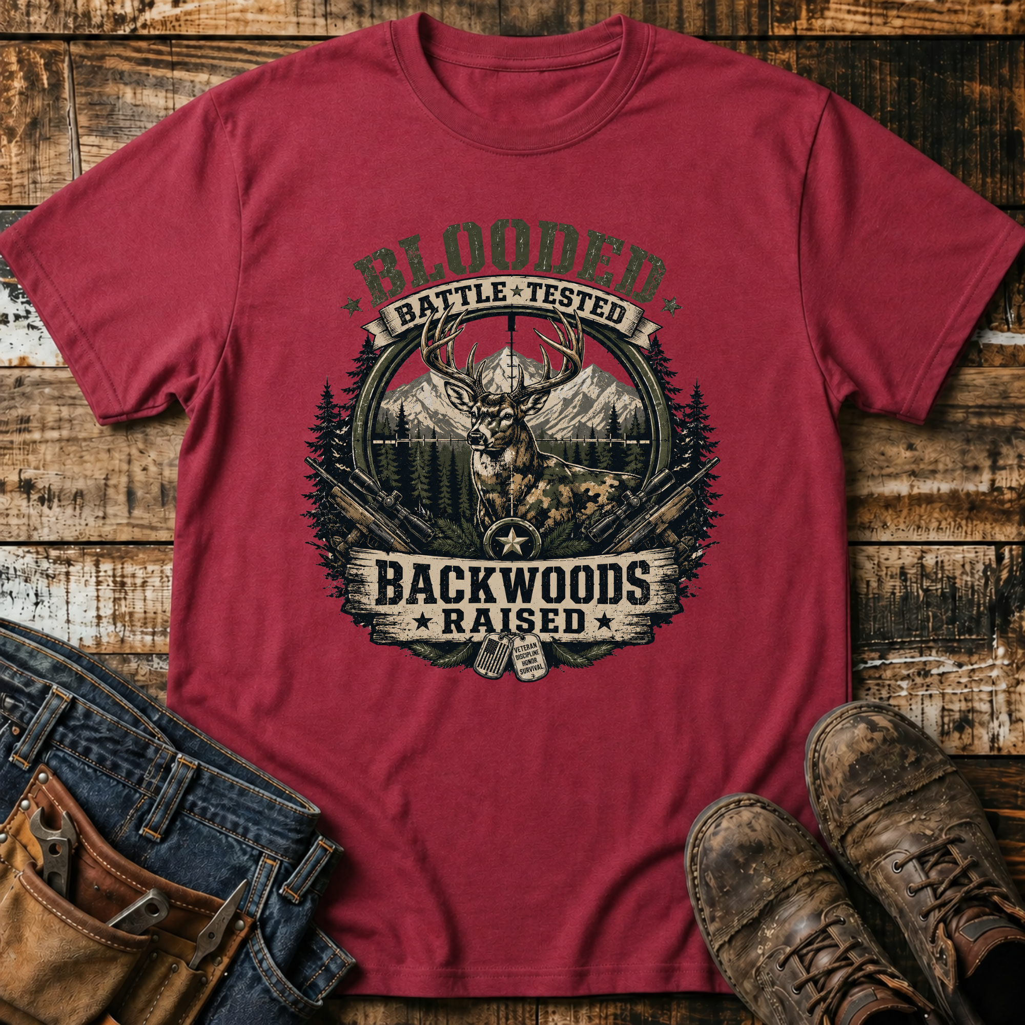 Backwoods Raised T-Shirt