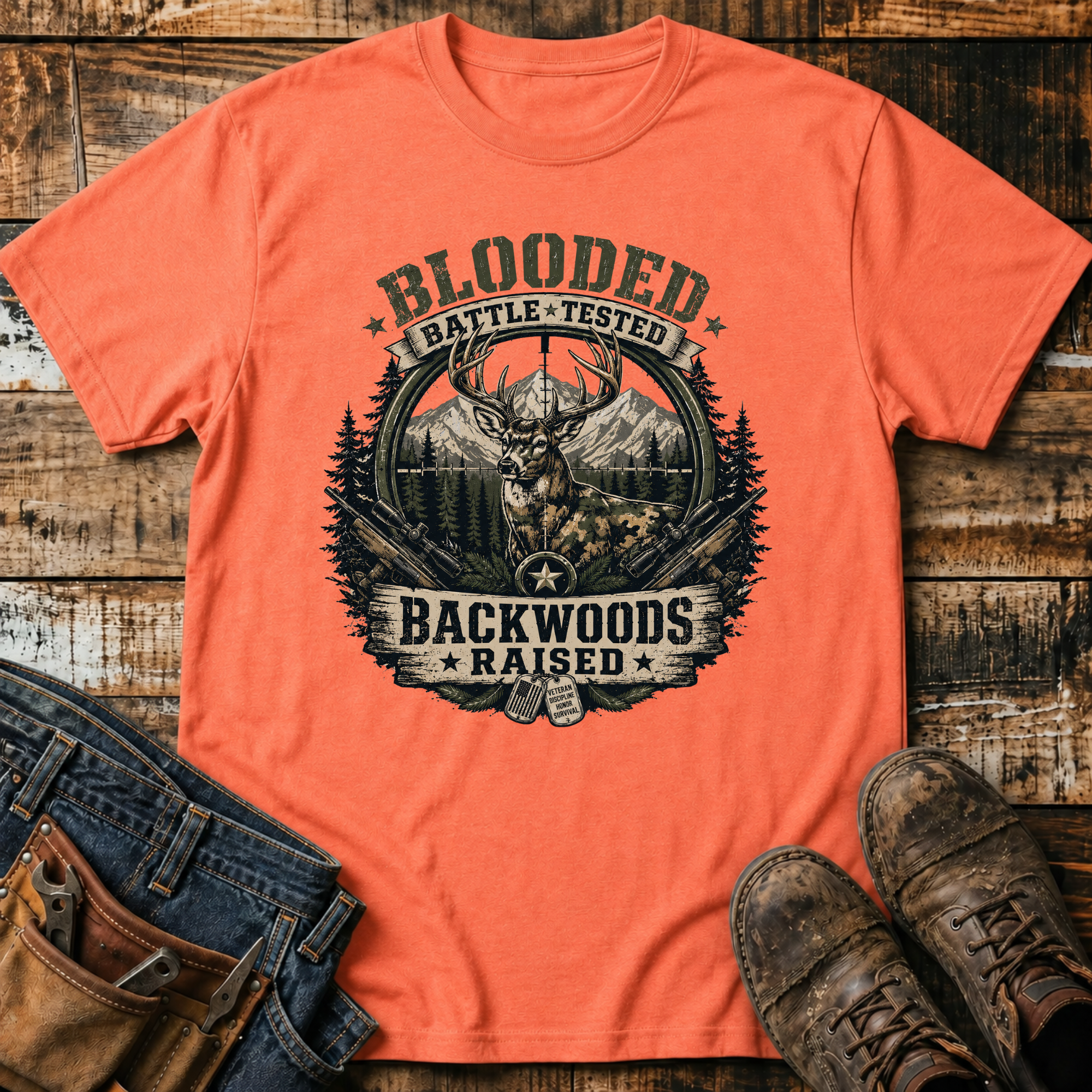 Backwoods Raised T-Shirt