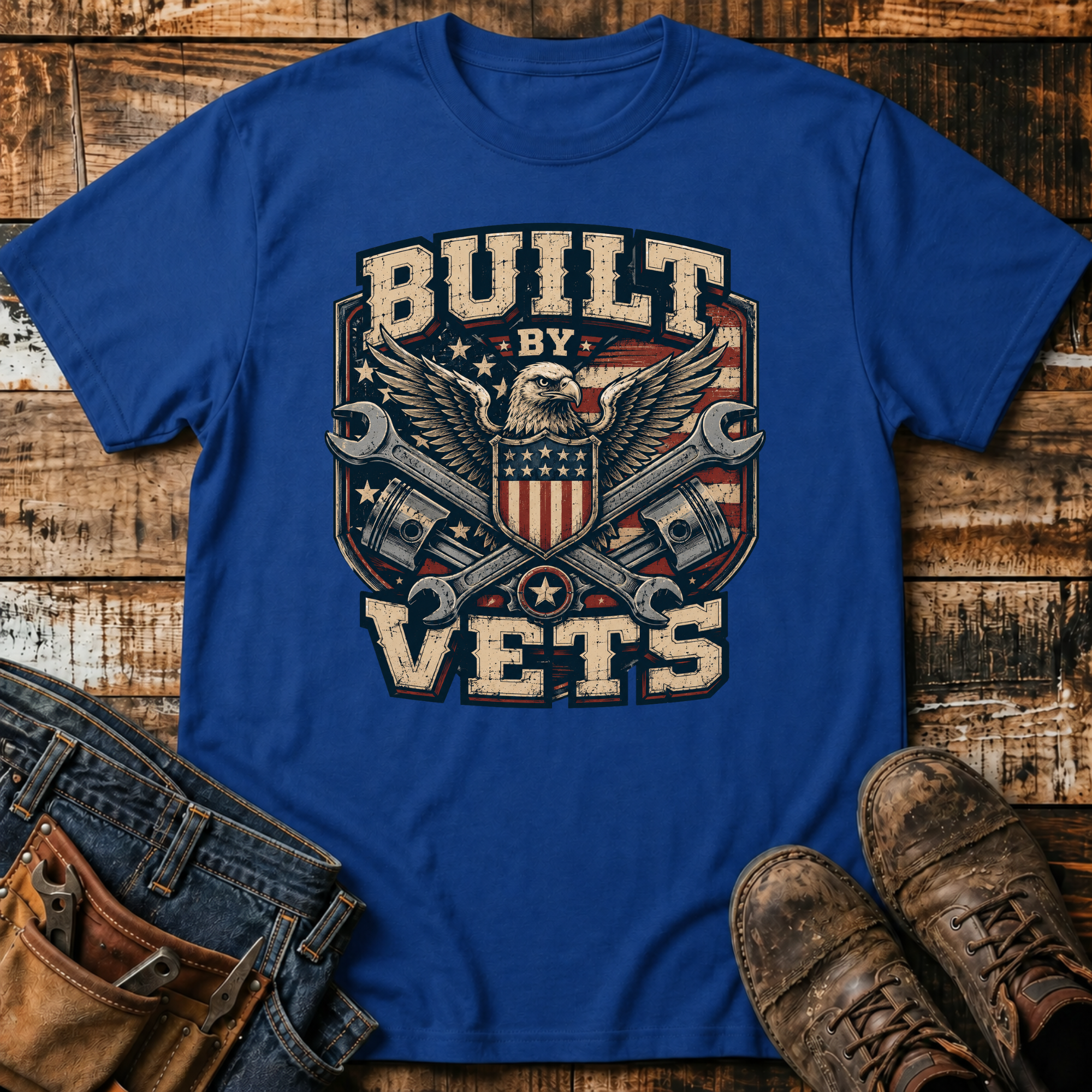Built By Vets T-Shirt