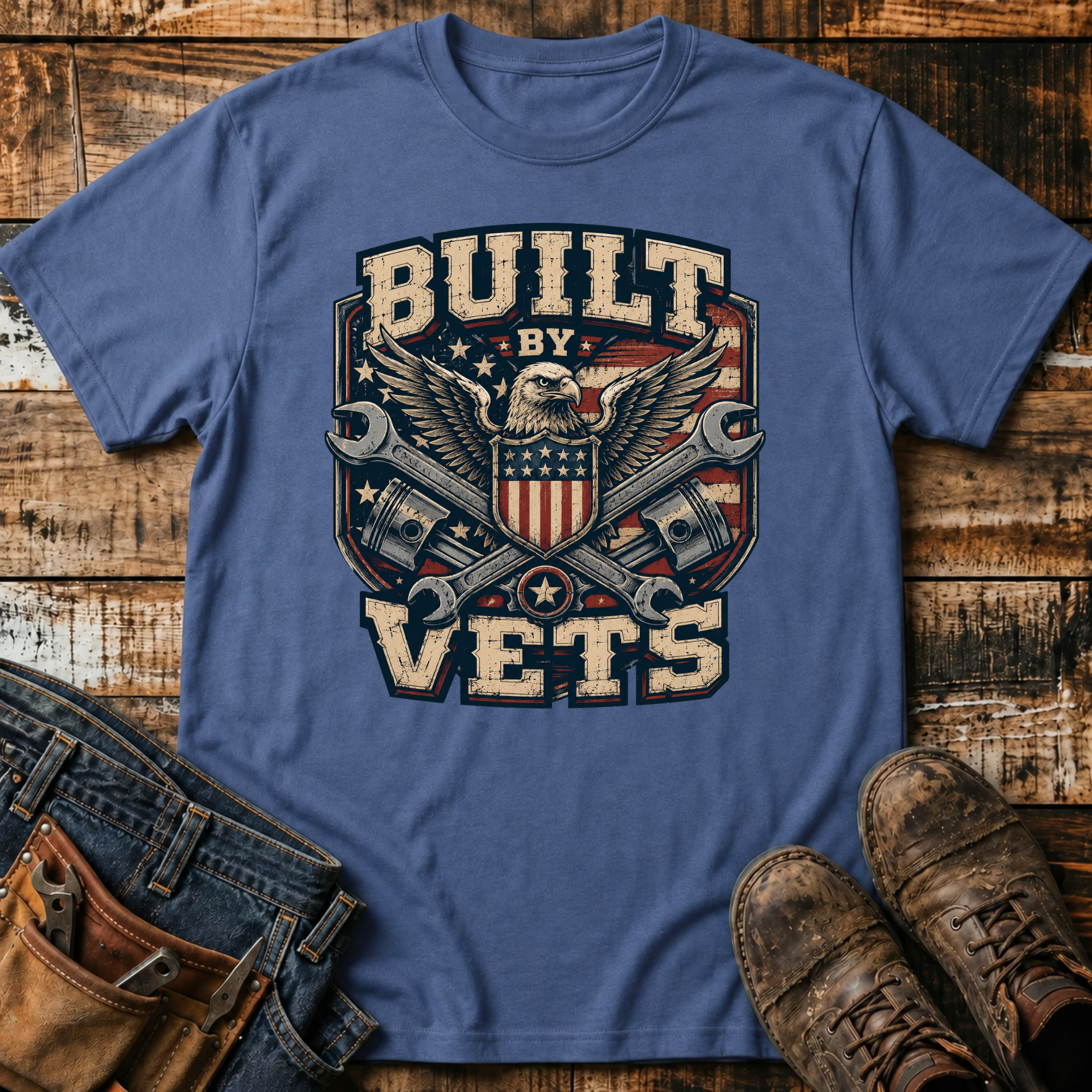 Built By Vets T-Shirt