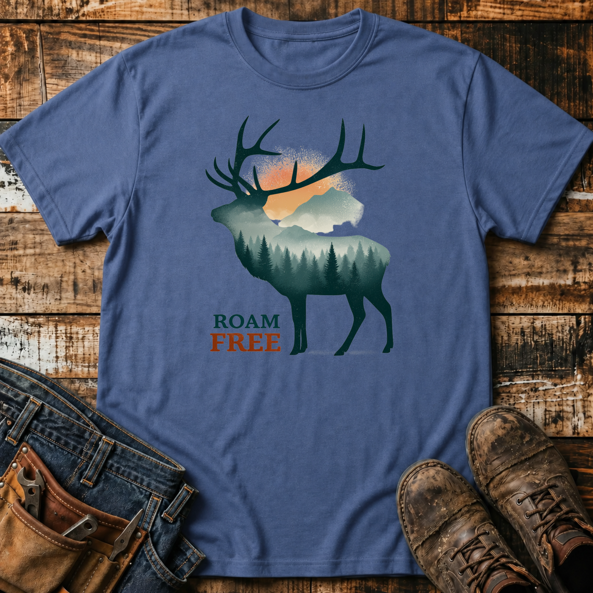 Roam Free Elk T-Shirt