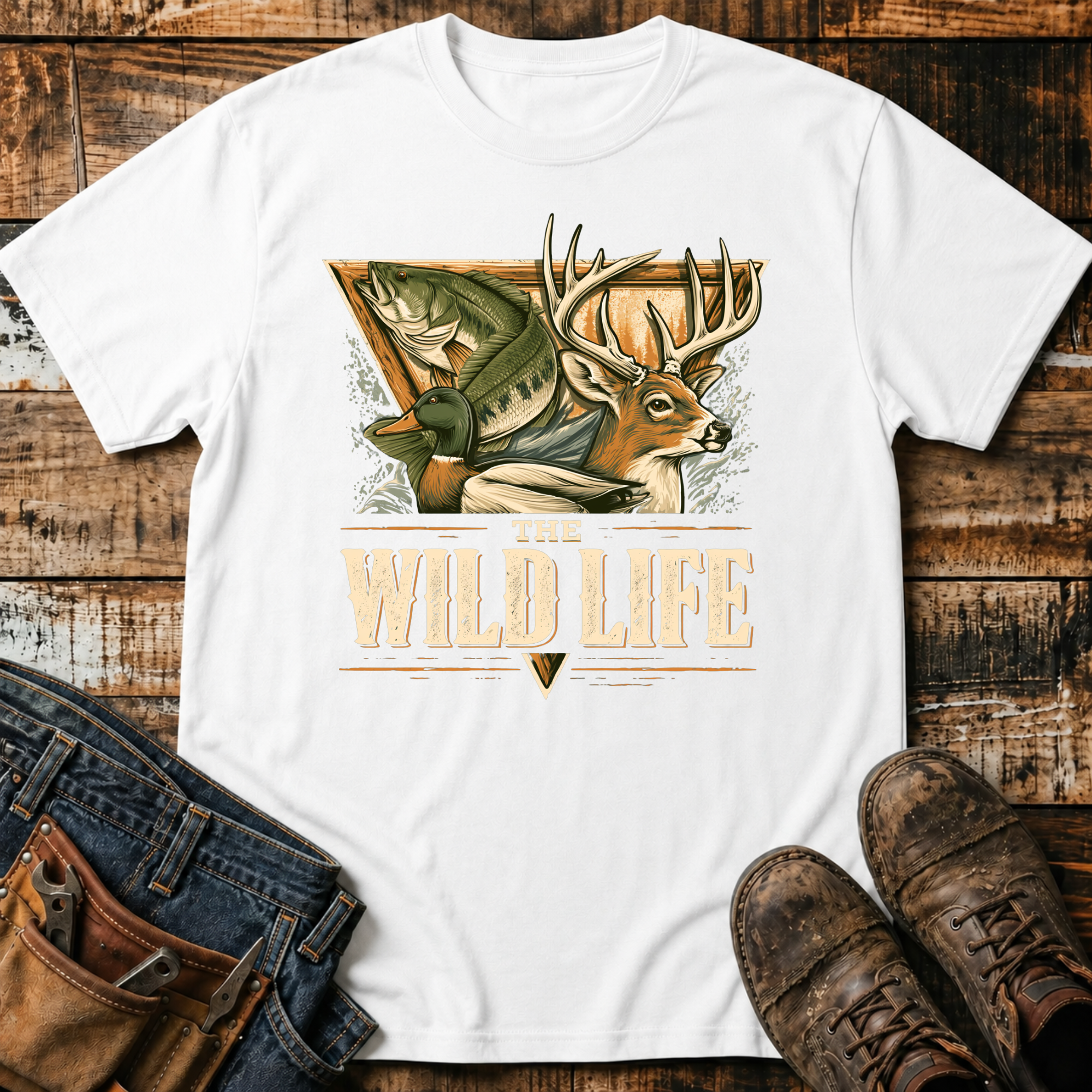 Wild Life Vintage T-Shirt