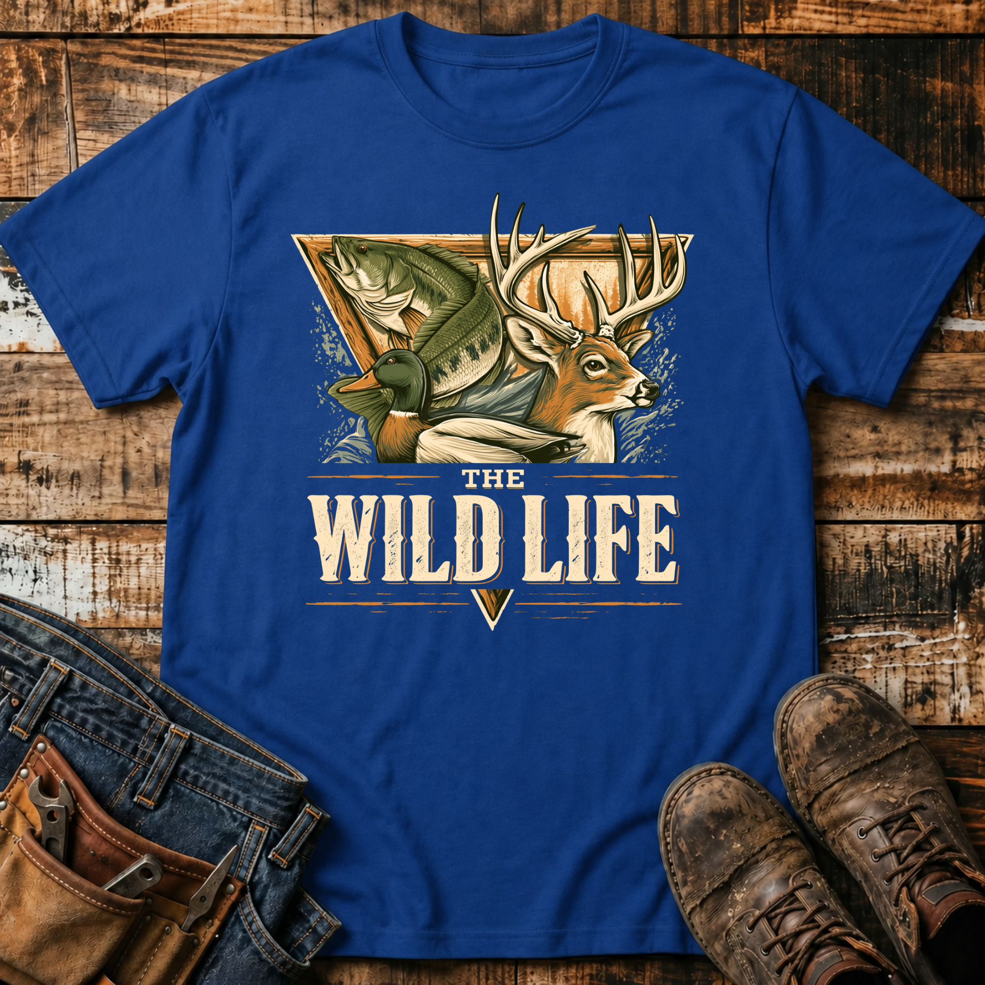 Wild Life Vintage T-Shirt