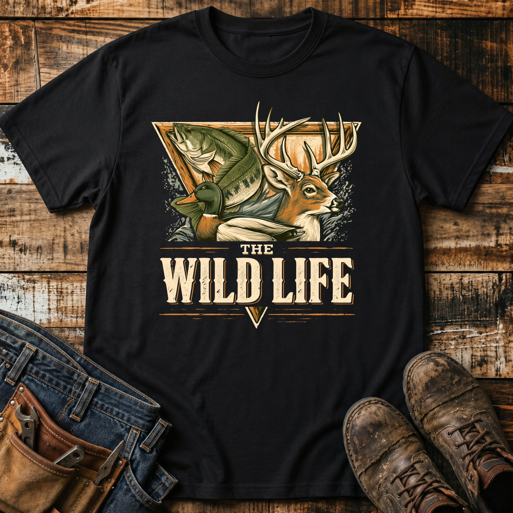 Wild Life Vintage T-Shirt