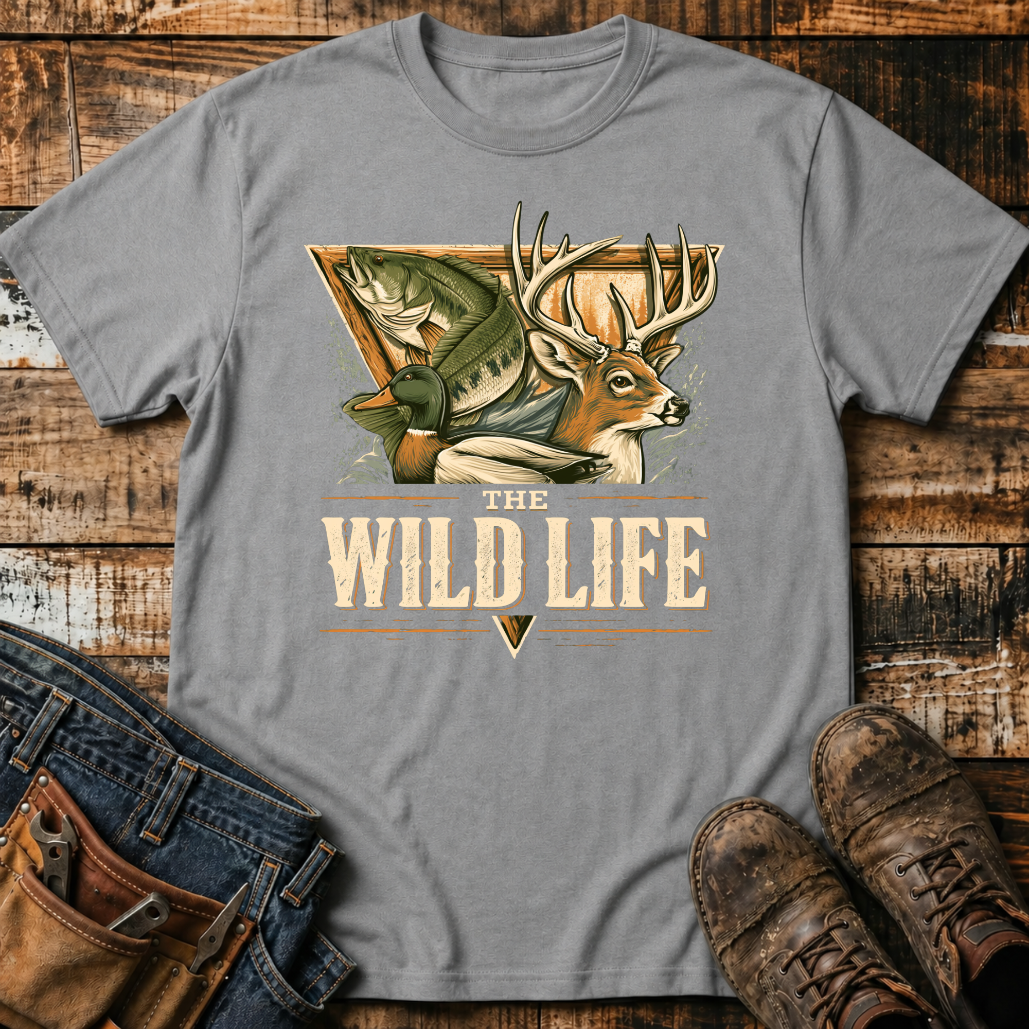 Wild Life Vintage T-Shirt