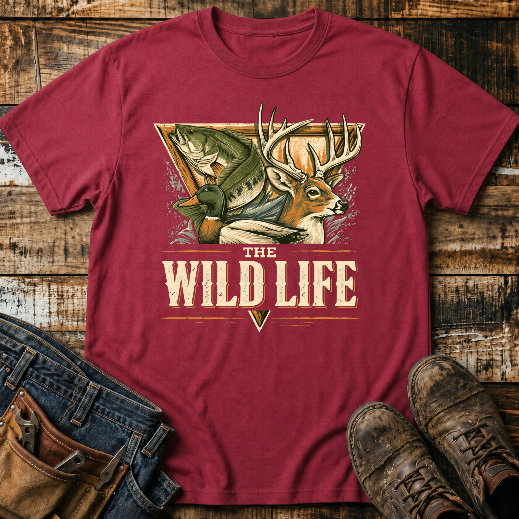 Wild Life Vintage T-Shirt