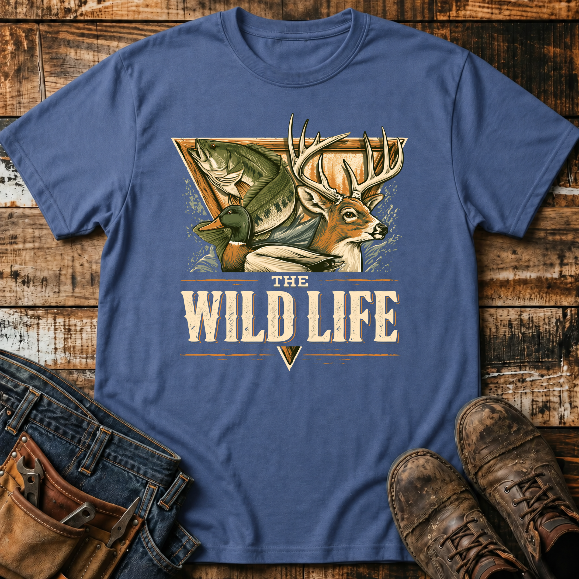 Wild Life Vintage T-Shirt