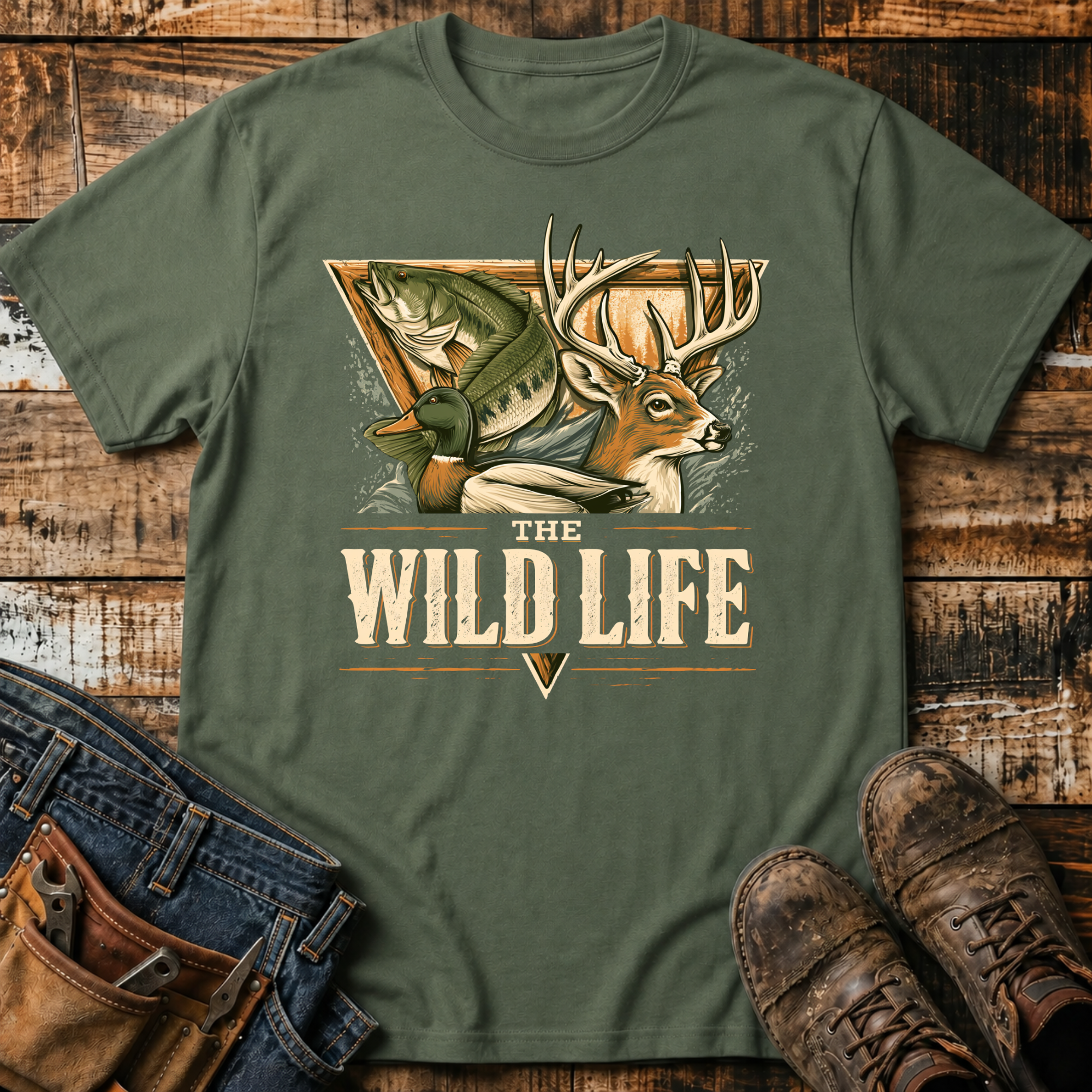 Wild Life Vintage T-Shirt