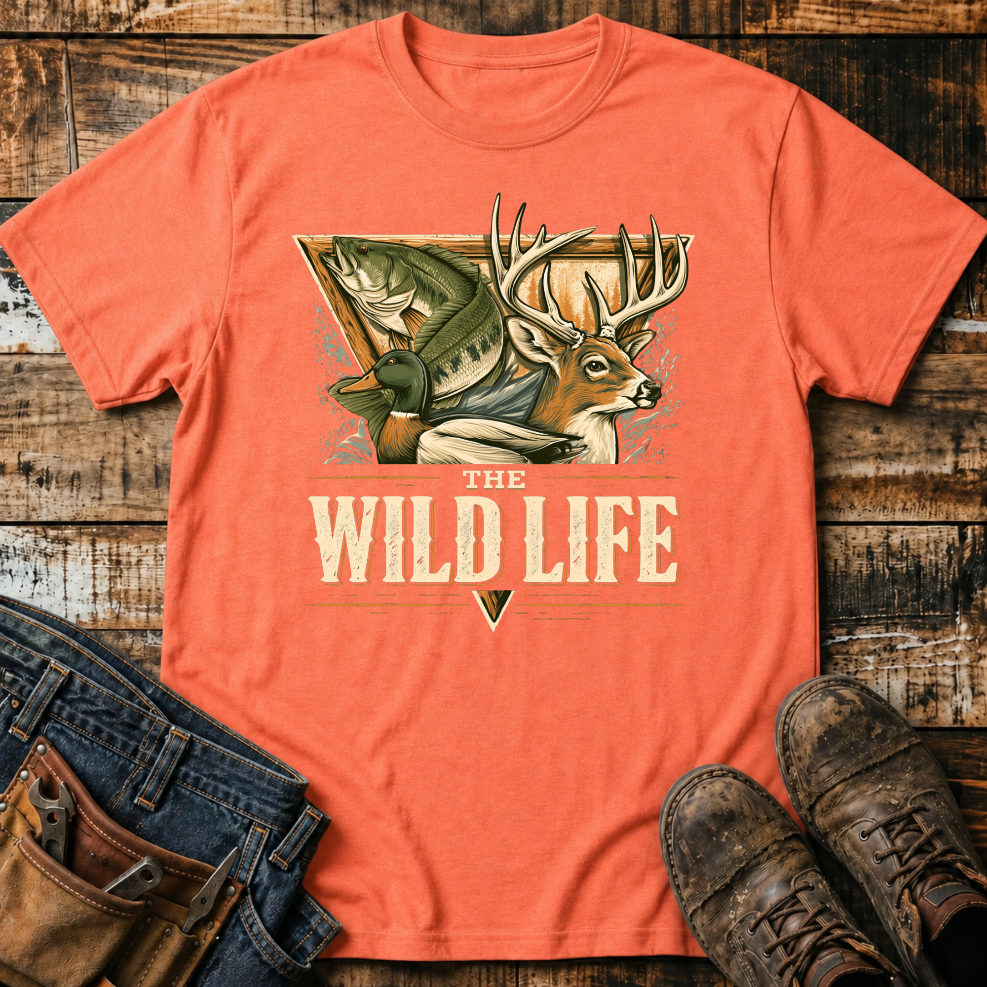 Wild Life Vintage T-Shirt