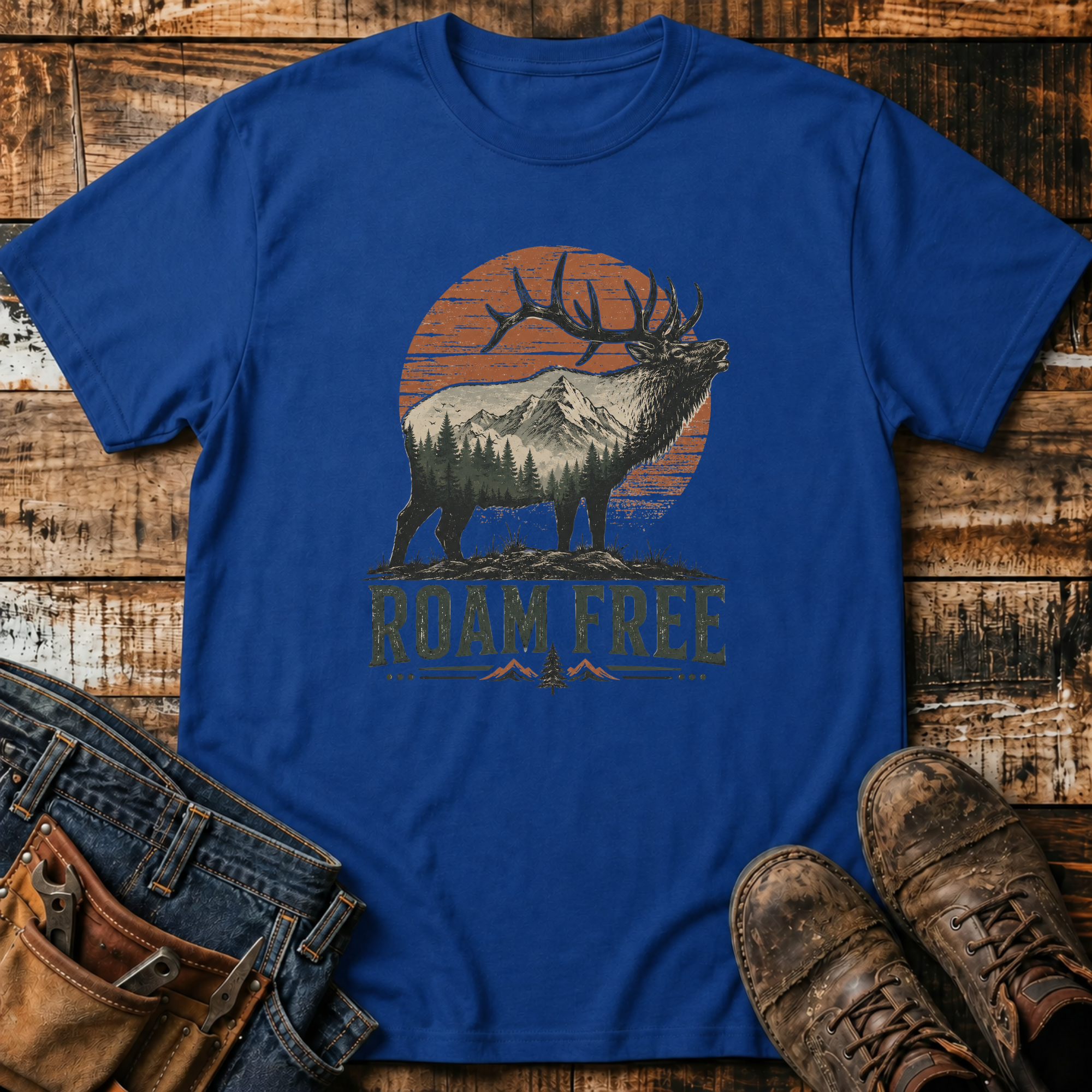 Roam Free Elk T-Shirt