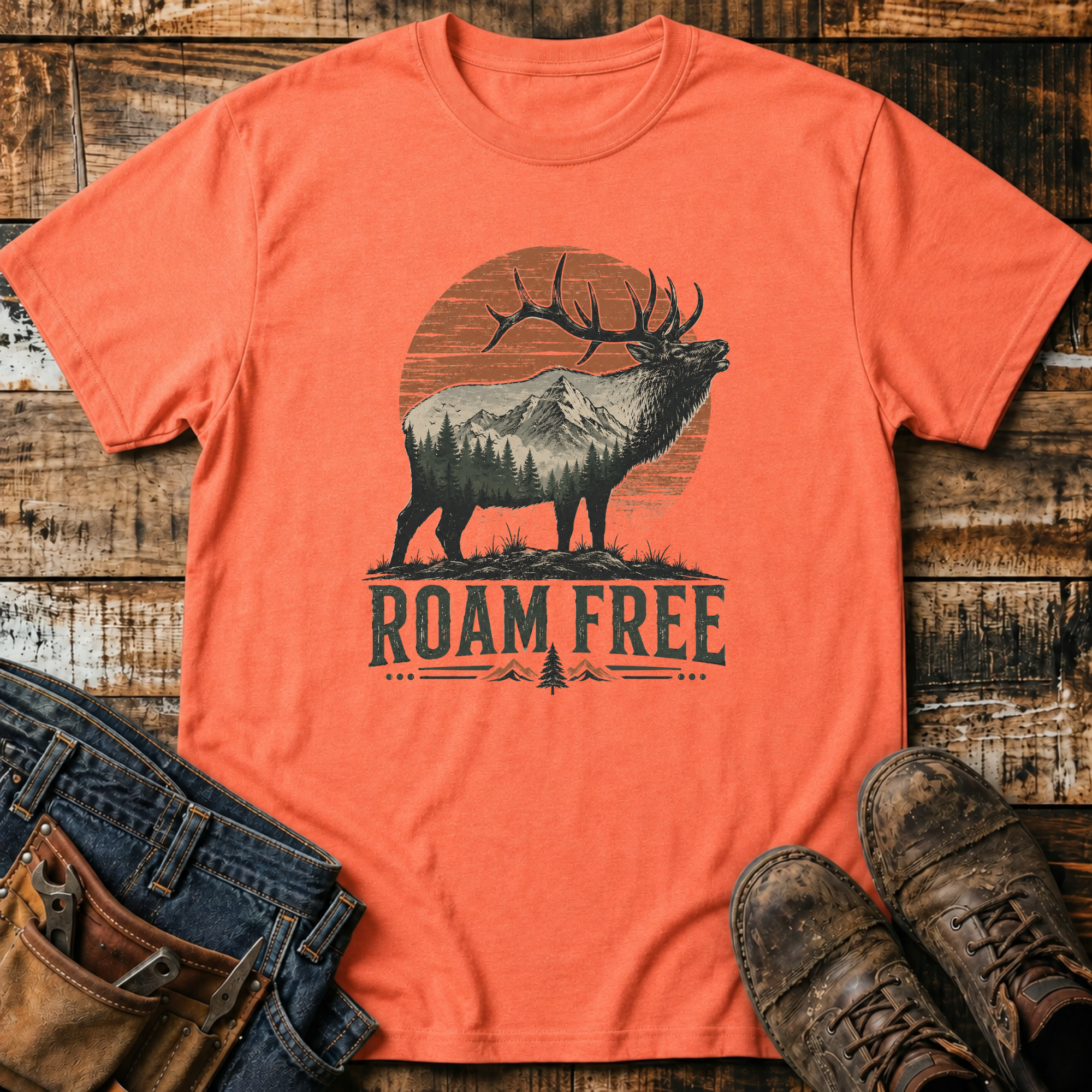 Roam Free Elk T-Shirt