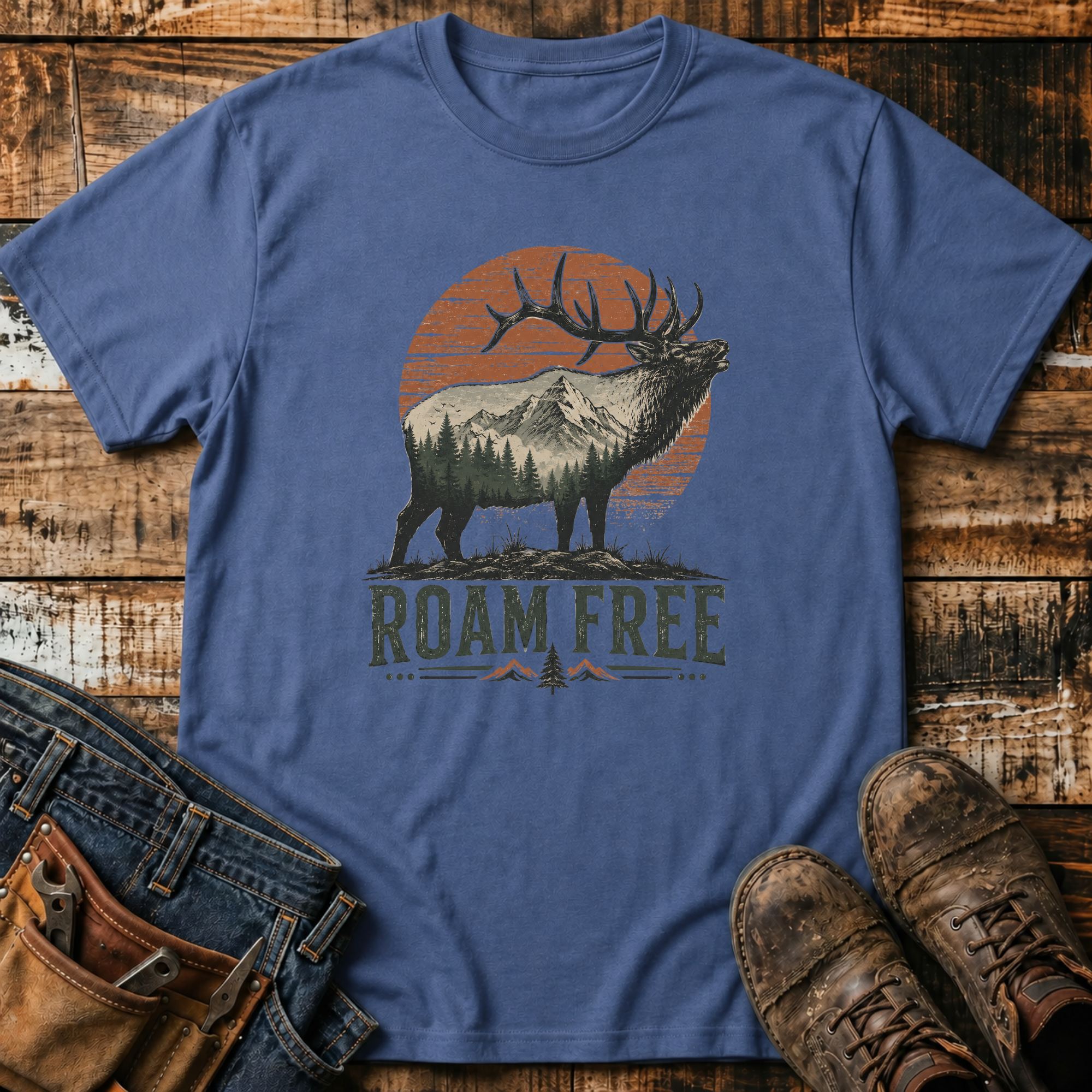 Roam Free Elk T-Shirt