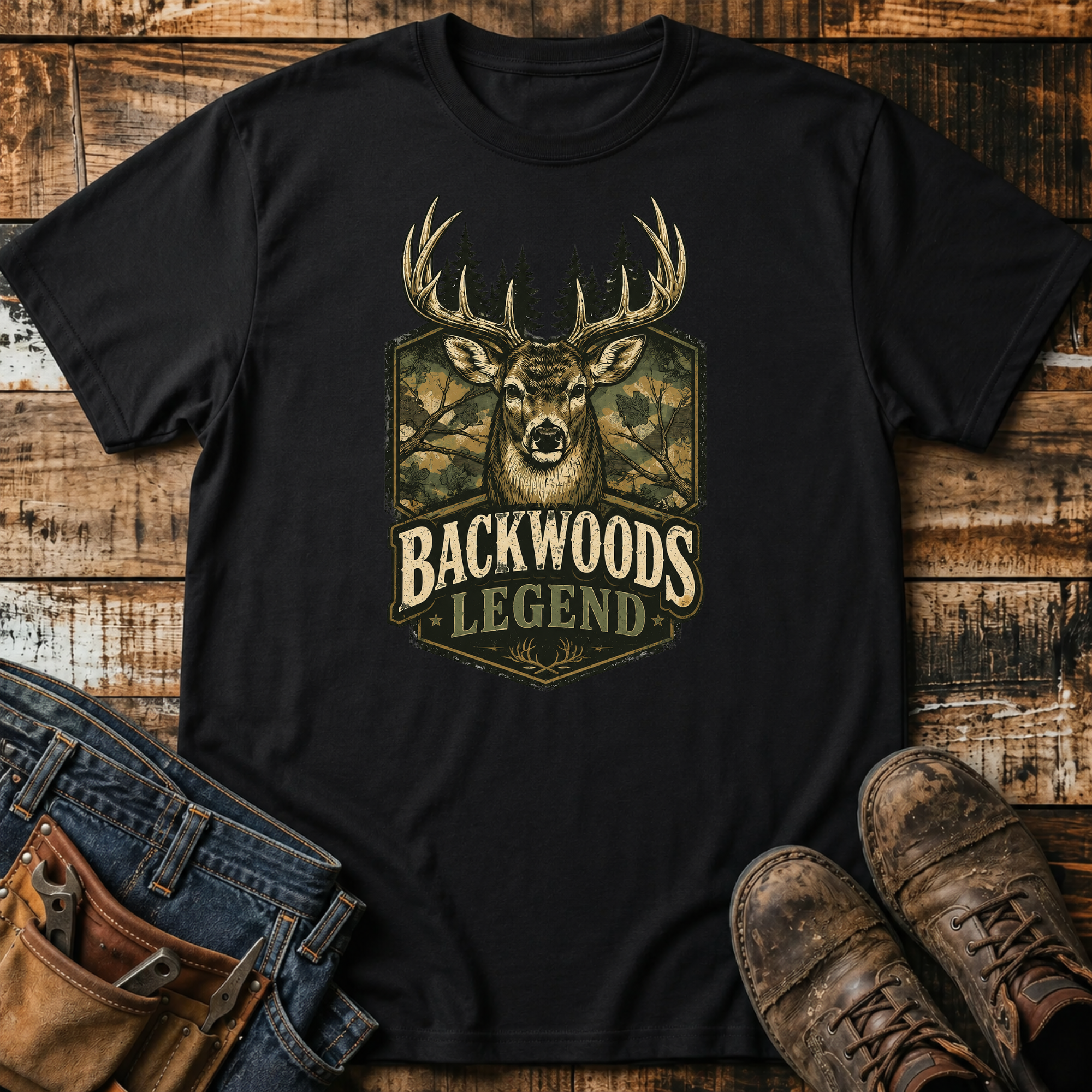 Backwoods Legend Deer T-Shirt