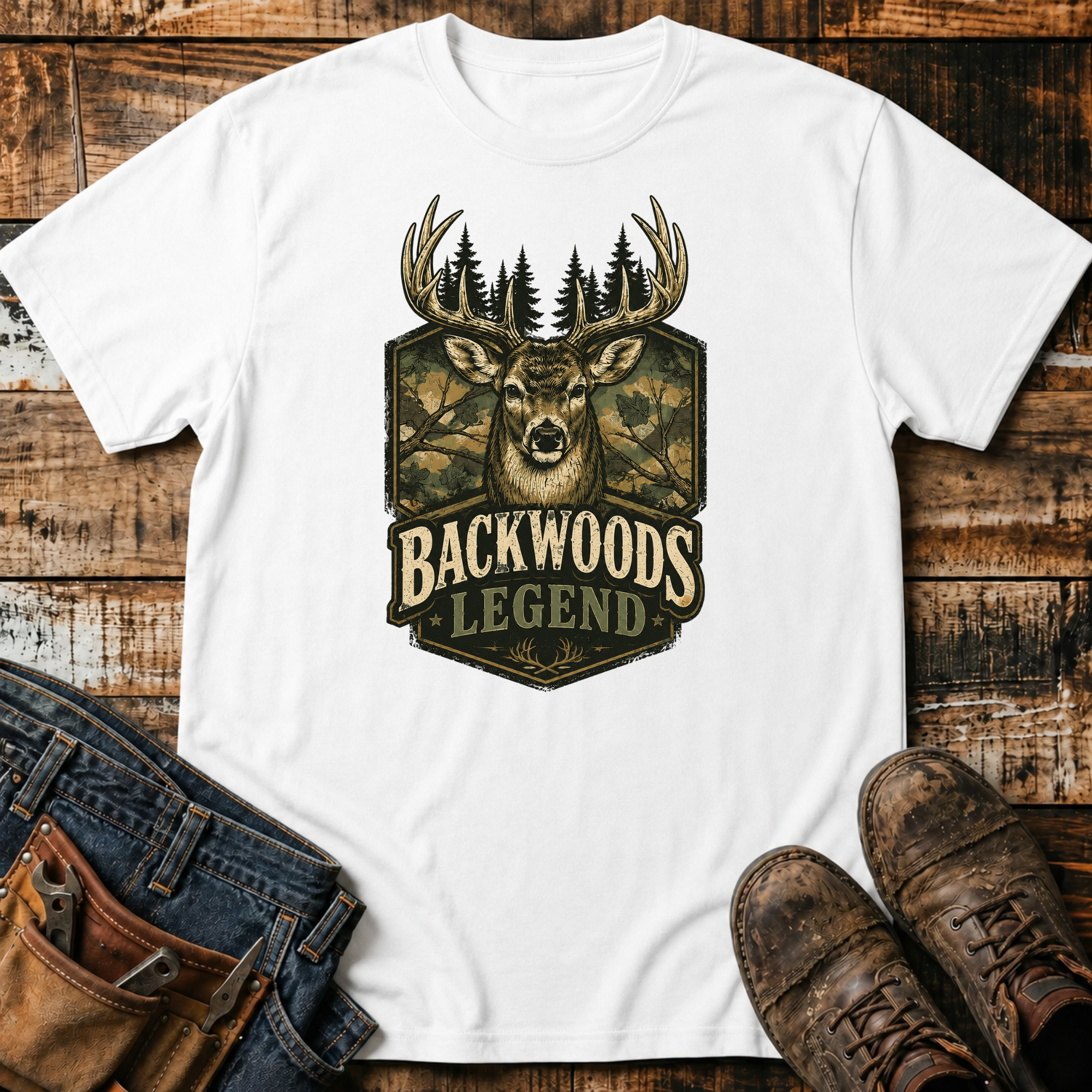 Backwoods Legend Deer T-Shirt